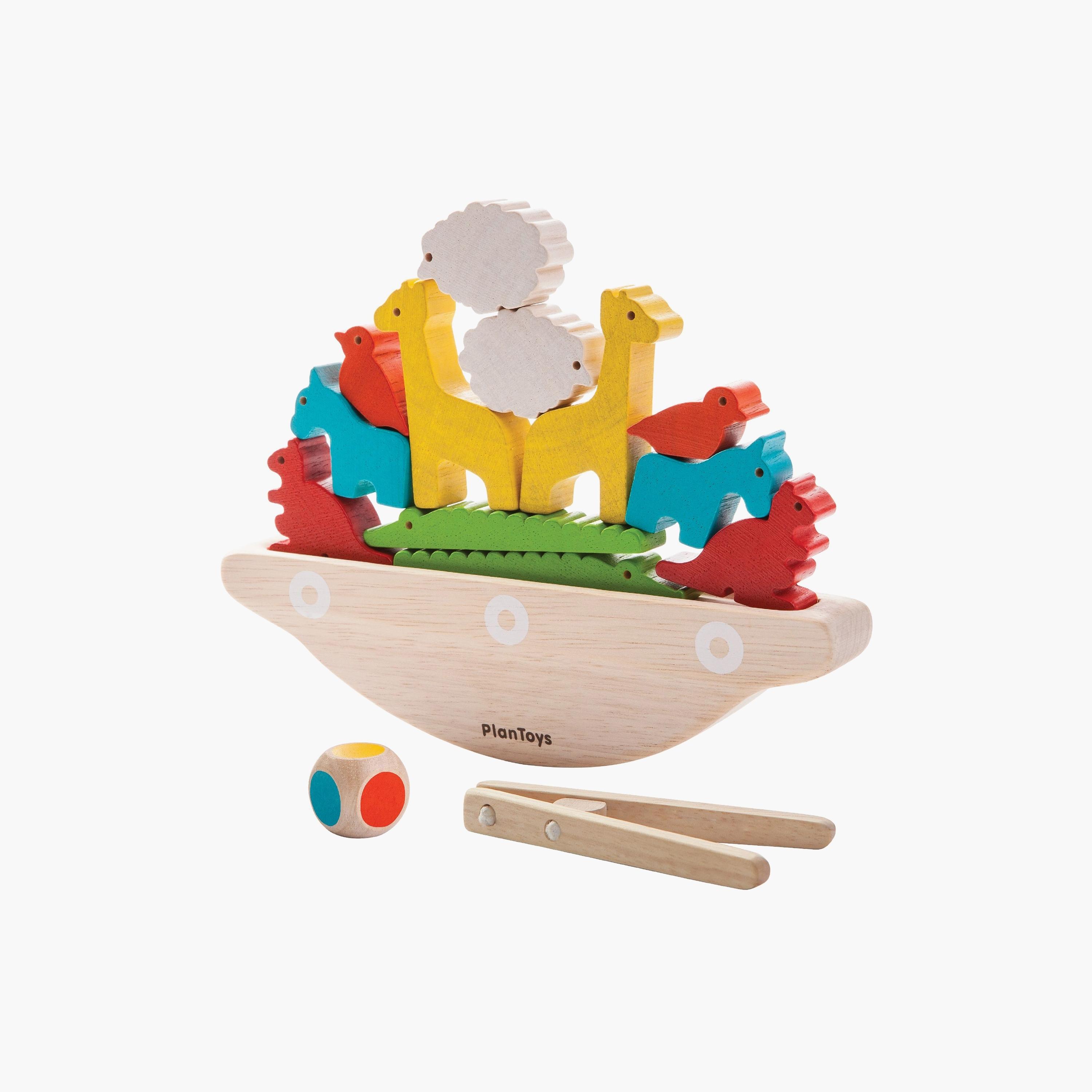 PlanToys Balancing Boat-toys-babyandtoddlertoys-stackingandnestingtoys-image-1