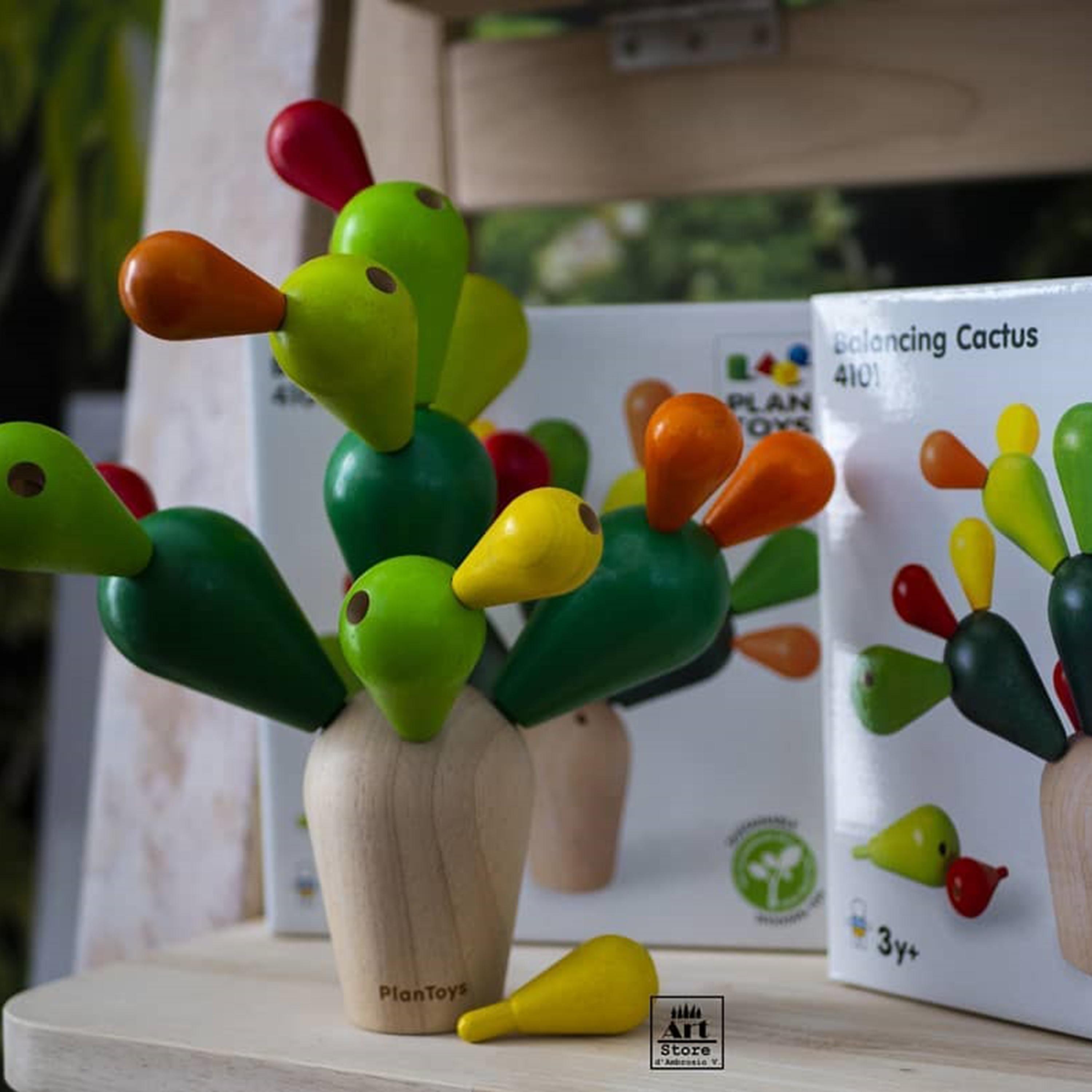 PlanToys Balancing Cactus-toys-babyandtoddlertoys-stackingandnestingtoys-image-2