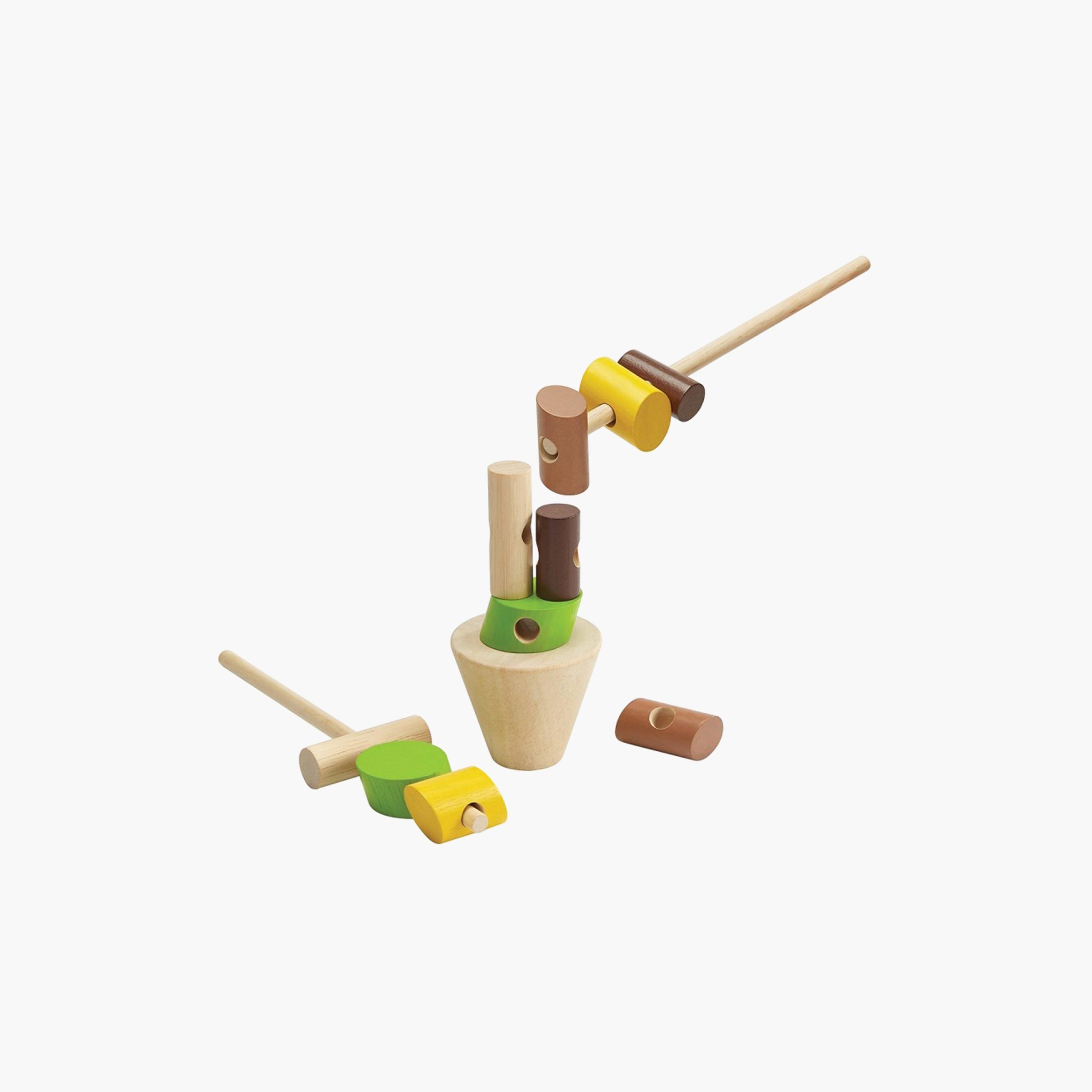 PlanToys Stacking Logs-toys-babyandtoddlertoys-stackingandnestingtoys-image-1