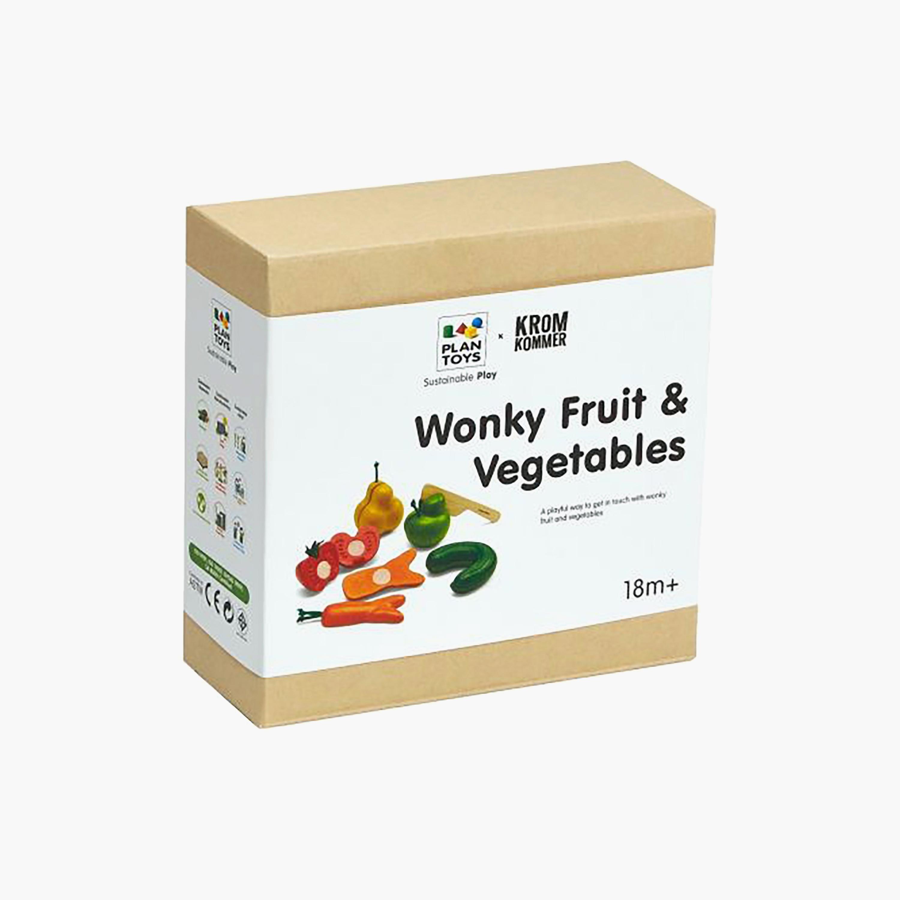PlanToys Wonky Fruit & Vegetables-toys-roleplay-playfoods-image-3