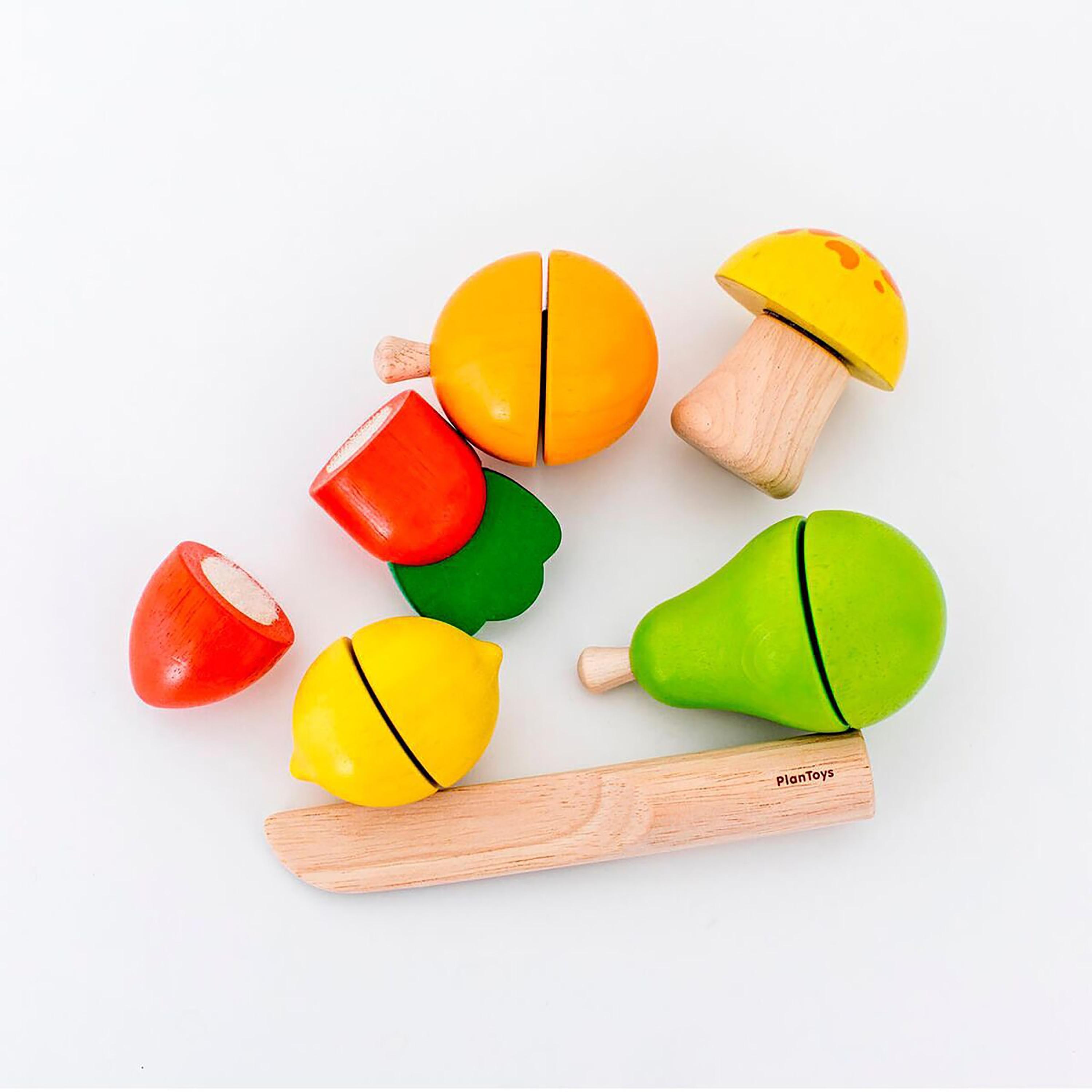 PlanToys Fruit & Vegetable Play Set-toys-roleplay-playfoods-image-2