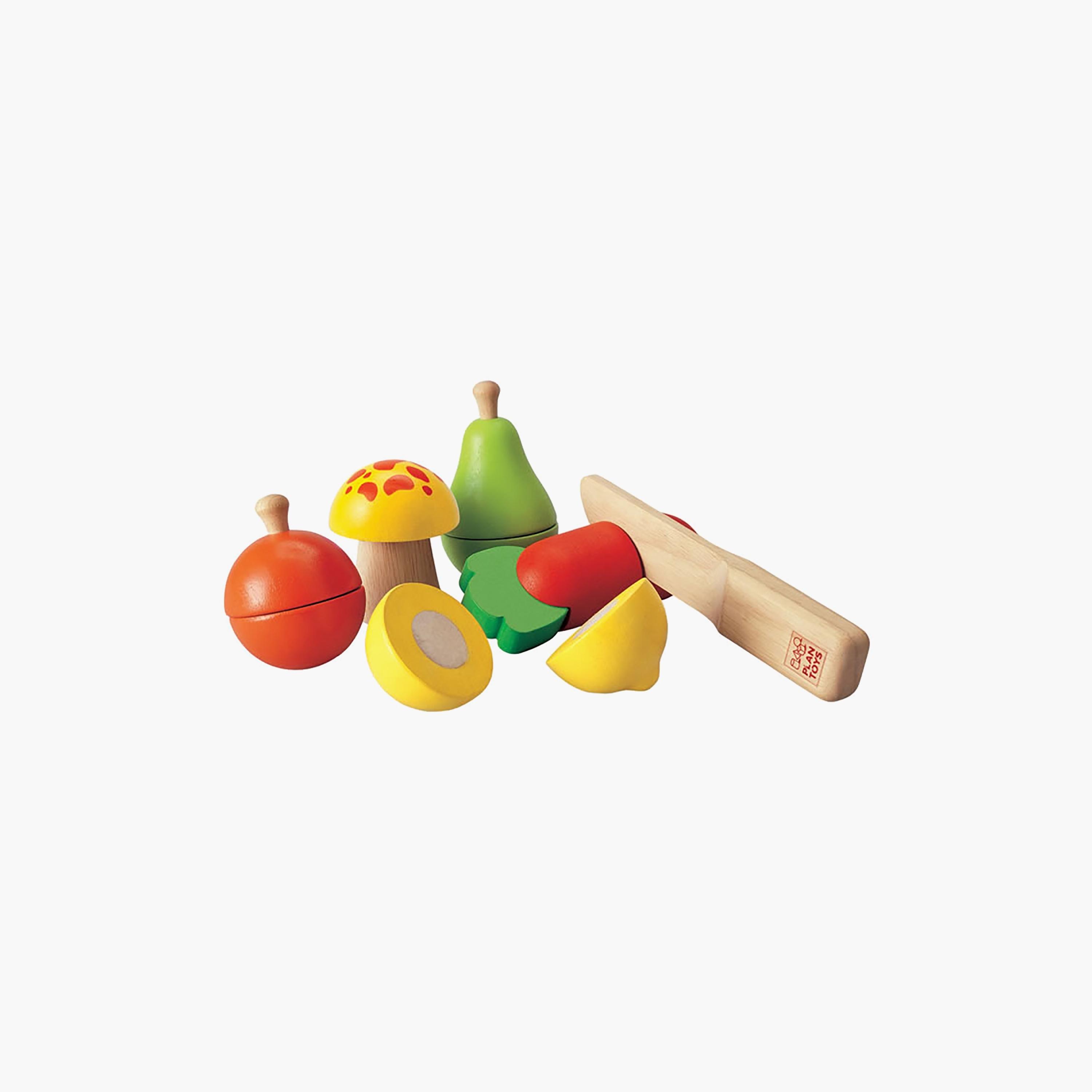 PlanToys Fruit & Vegetable Play Set-toys-roleplay-playfoods-image-3
