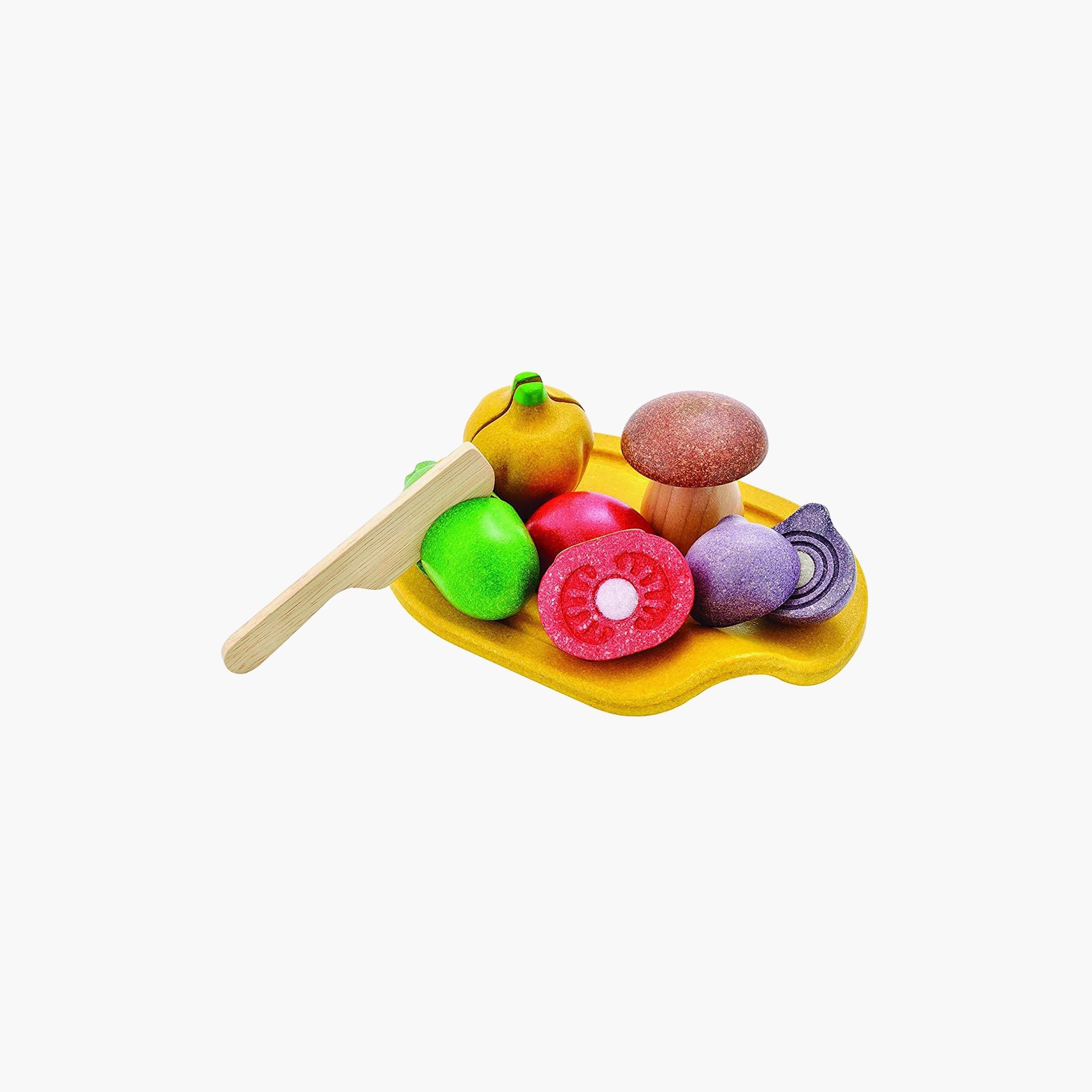 PlanToys Assorted Vegetable Set-toys-roleplay-playfoods-image-2