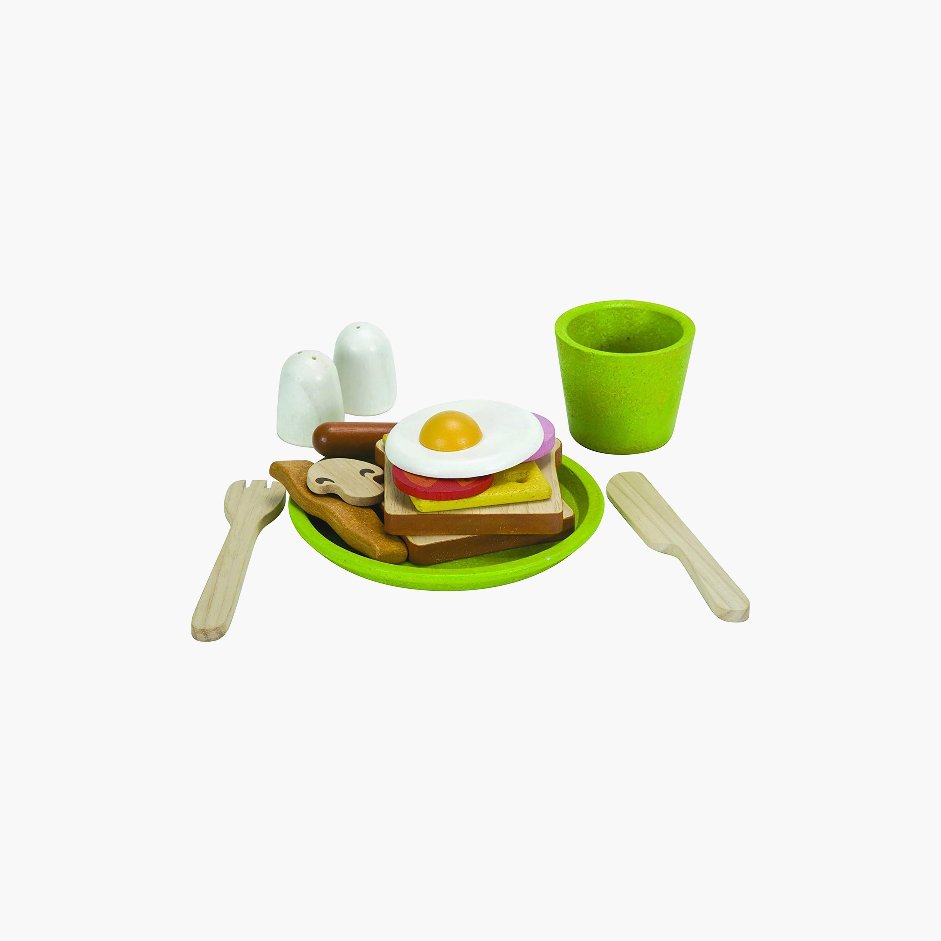 PlanToys Breakfast Set-toys-roleplay-playfoods-image-1