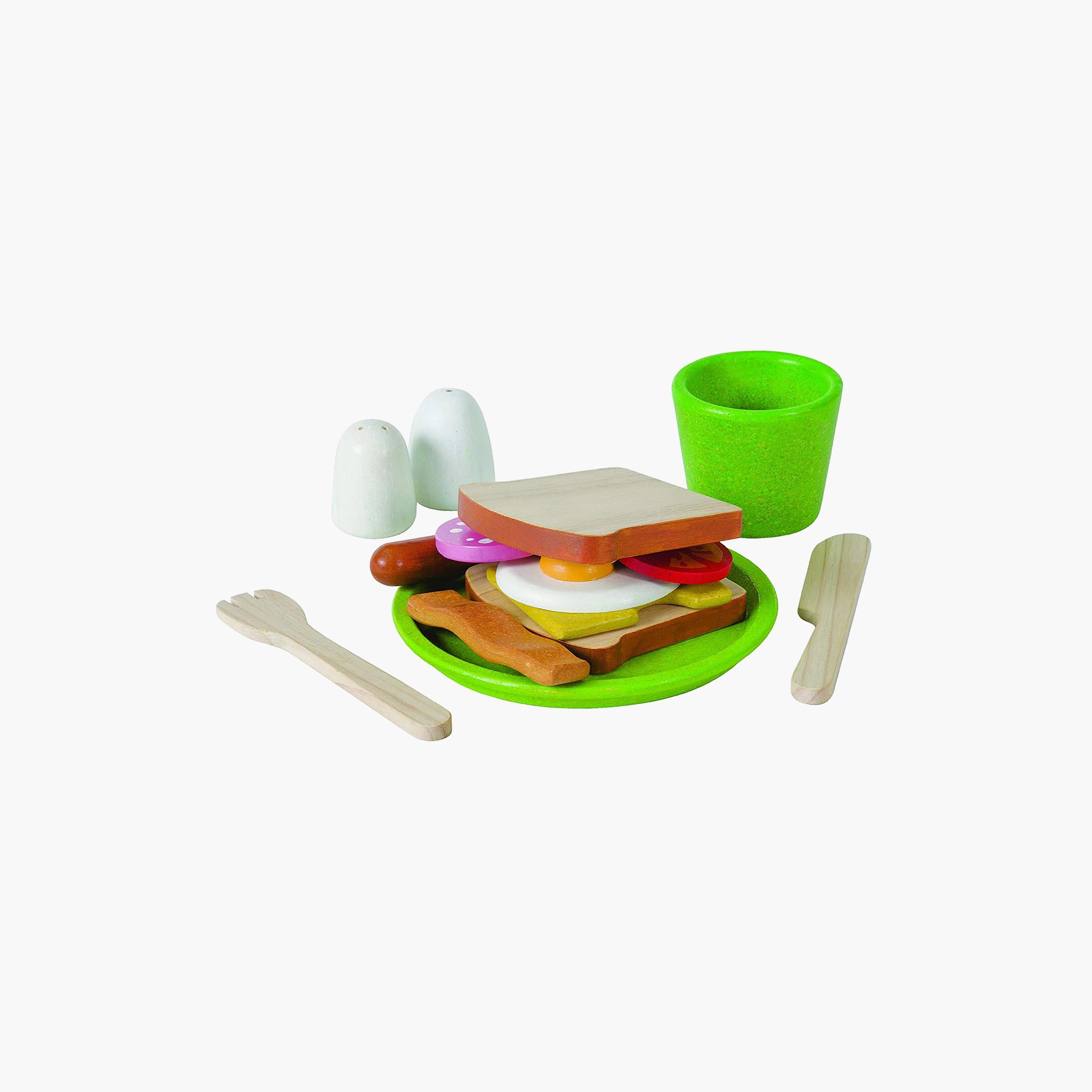 PlanToys Breakfast Set-toys-roleplay-playfoods-image-2