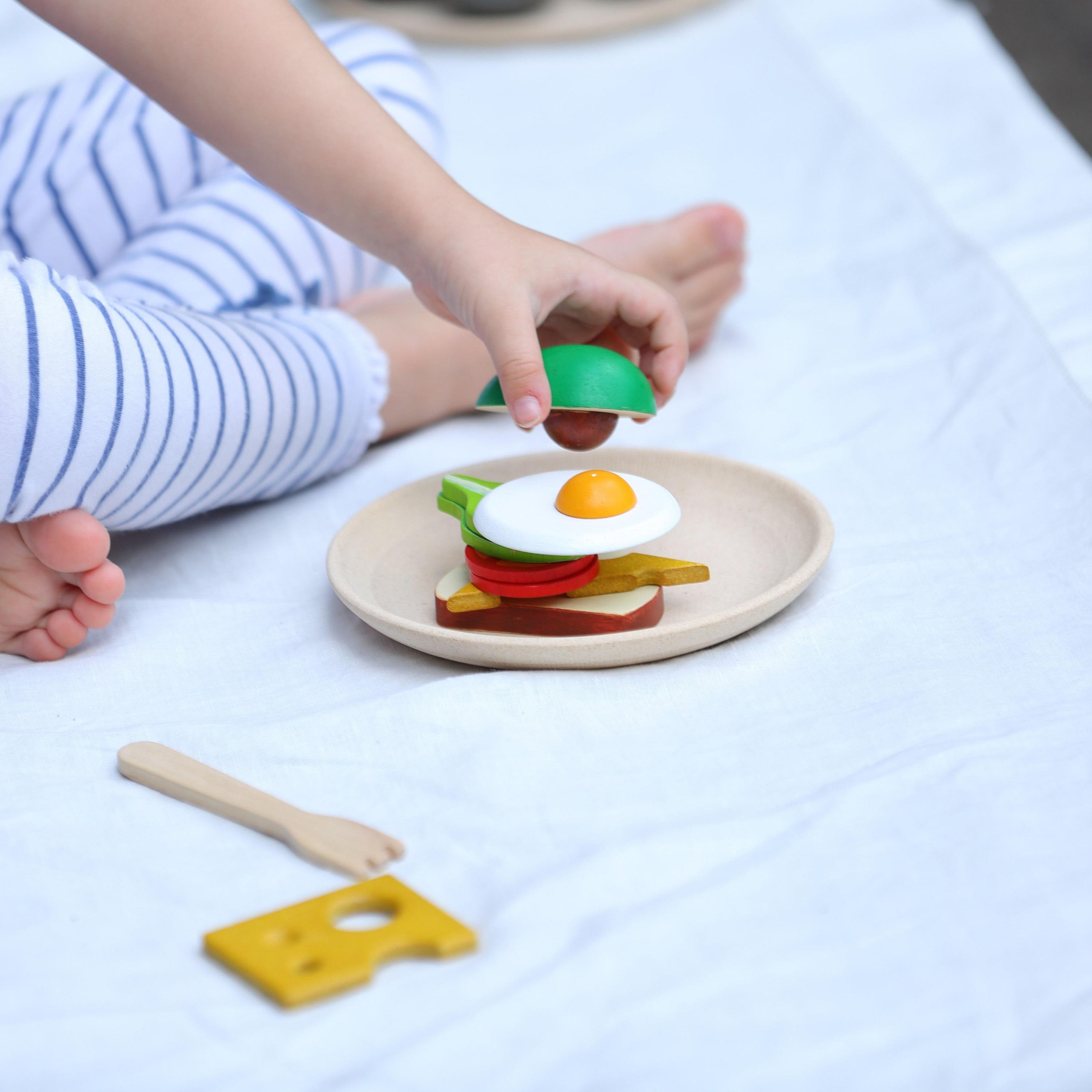 PlanToys Breakfast Set-toys-roleplay-playfoods-image-4