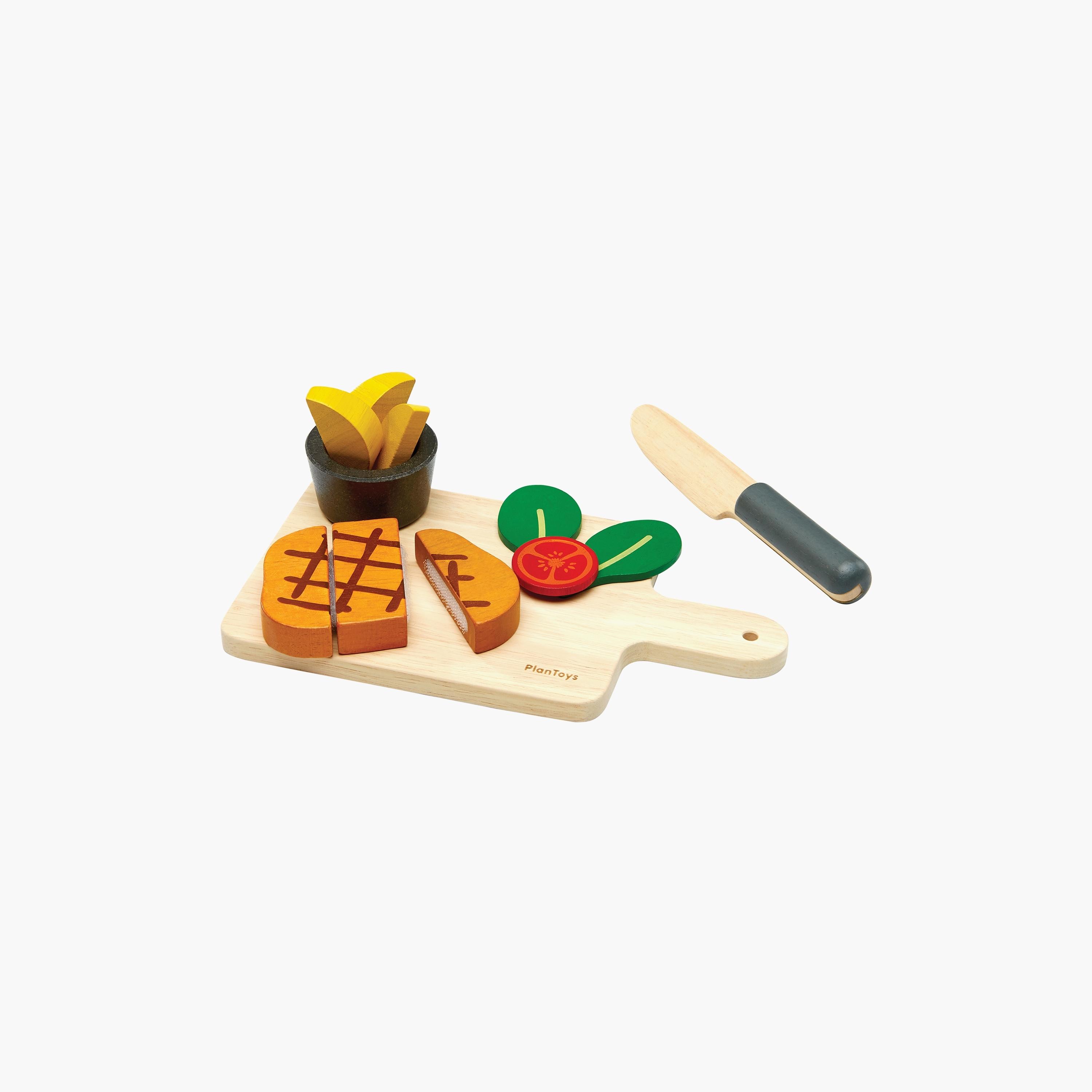   مجموعة شرائح اللحم من بلان تويز-toys-roleplay-playfoods-image-2