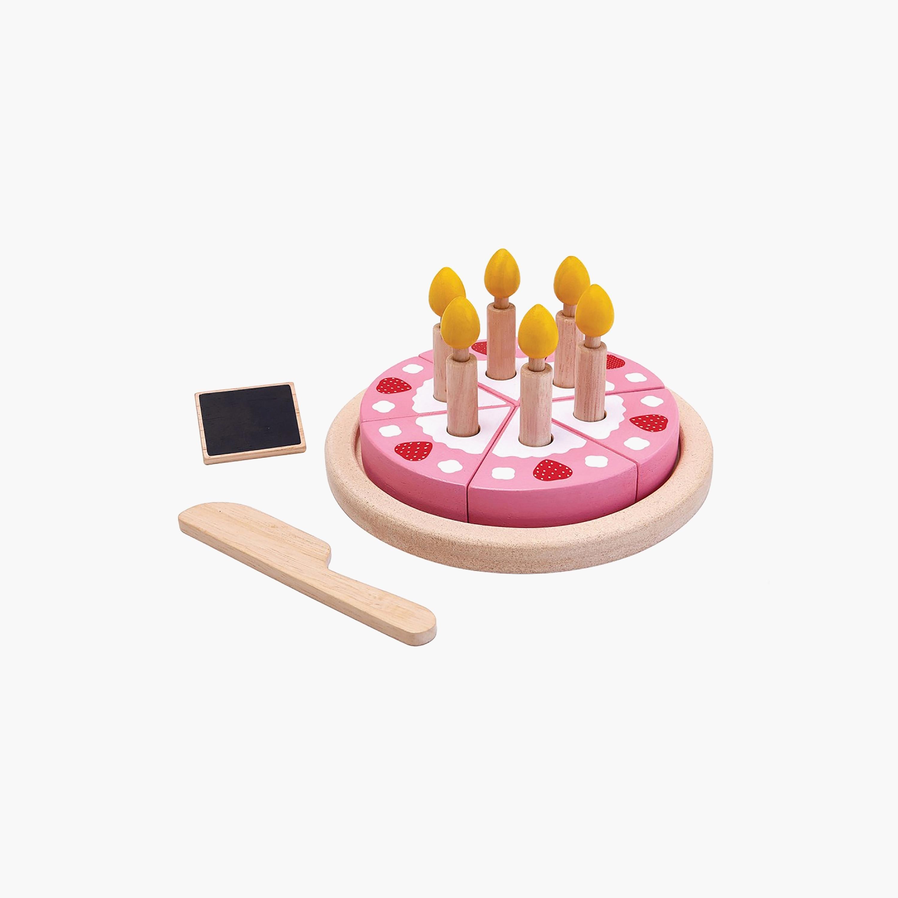 PlanToys Birthday Cake Set-toys-roleplay-playfoods-image-2