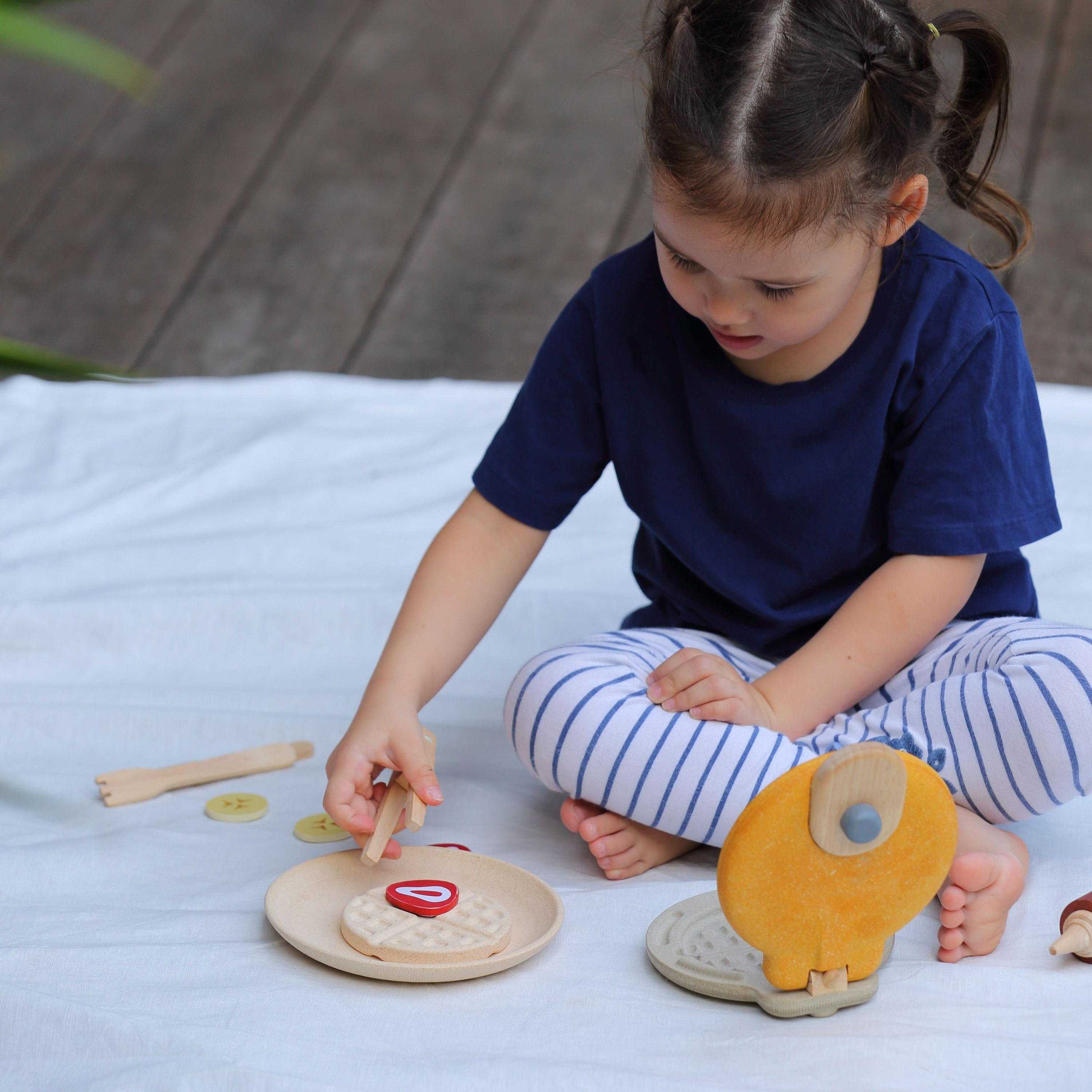   مجموعة الوافل من بلان تويز-toys-roleplay-playfoods-image-4