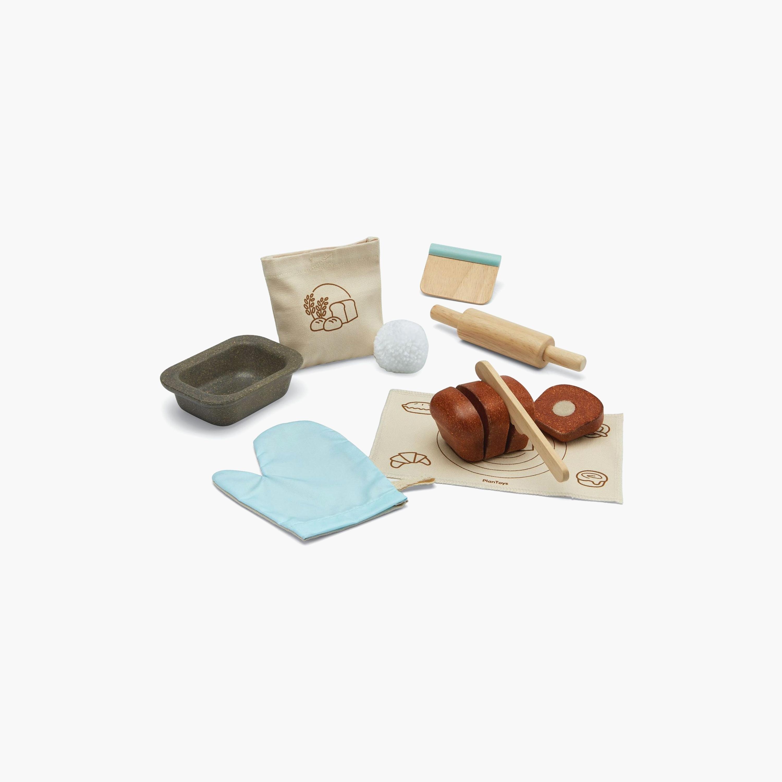 PlanToys Bread Loaf Set-toys-roleplay-playfoods-image-1