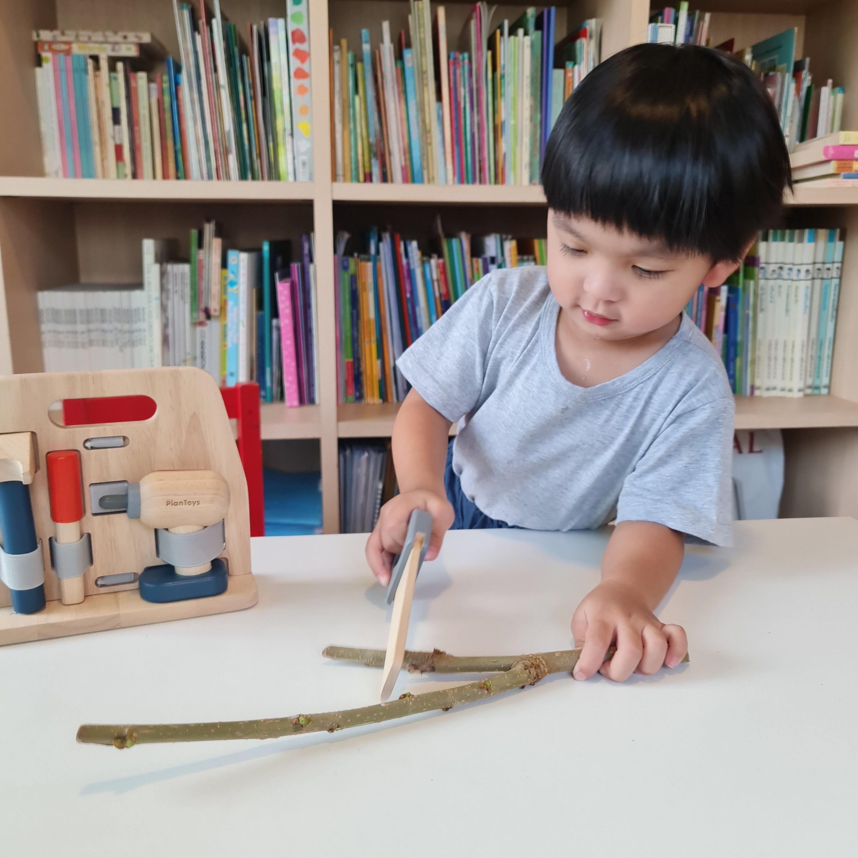   مجموعة النجار المفيد من بلان تويز-toys-roleplay-toolsandconstructionsets-image-5