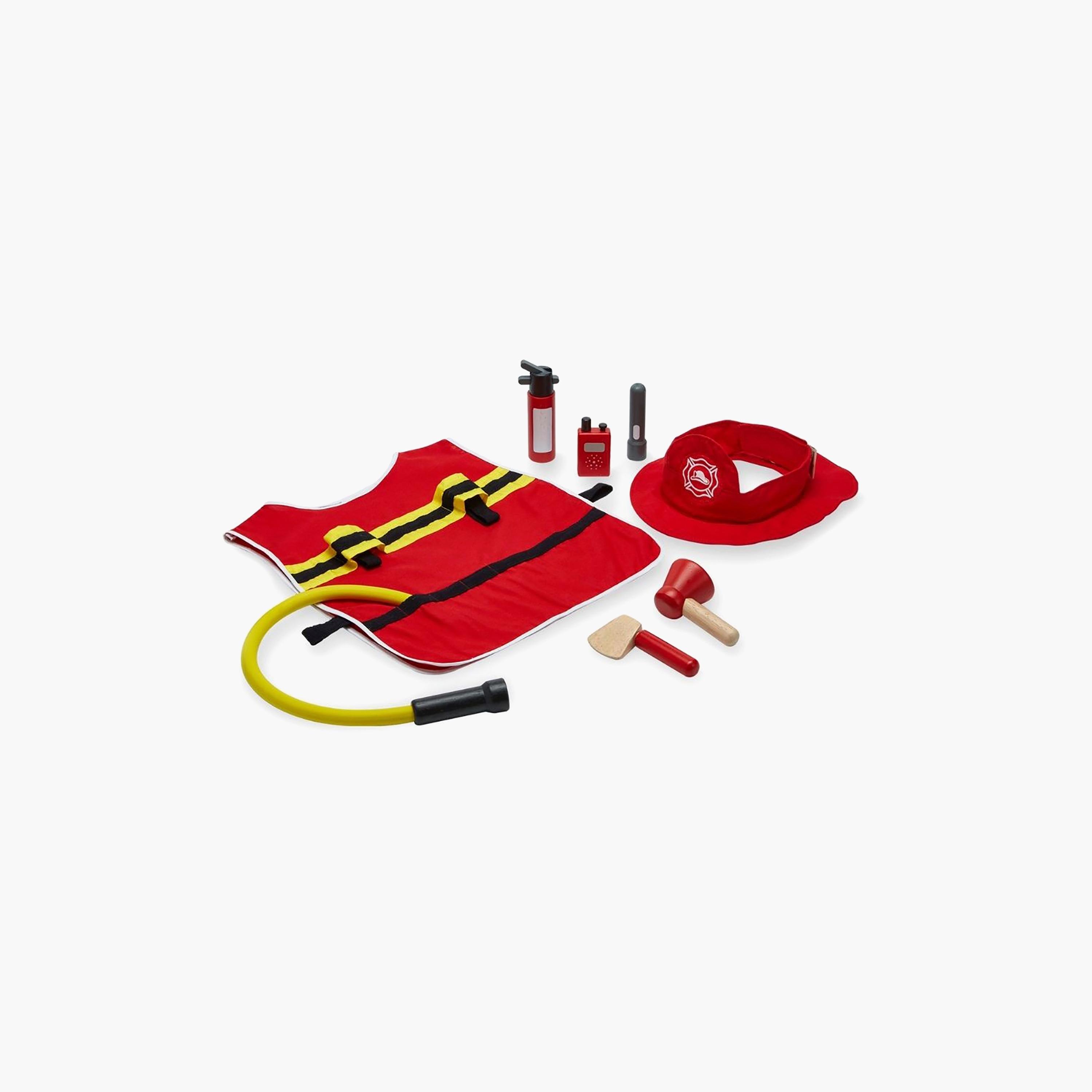 PlanToys Fire Fighter Play Set-toys-playvehicles-vehicleplaysets-image-1