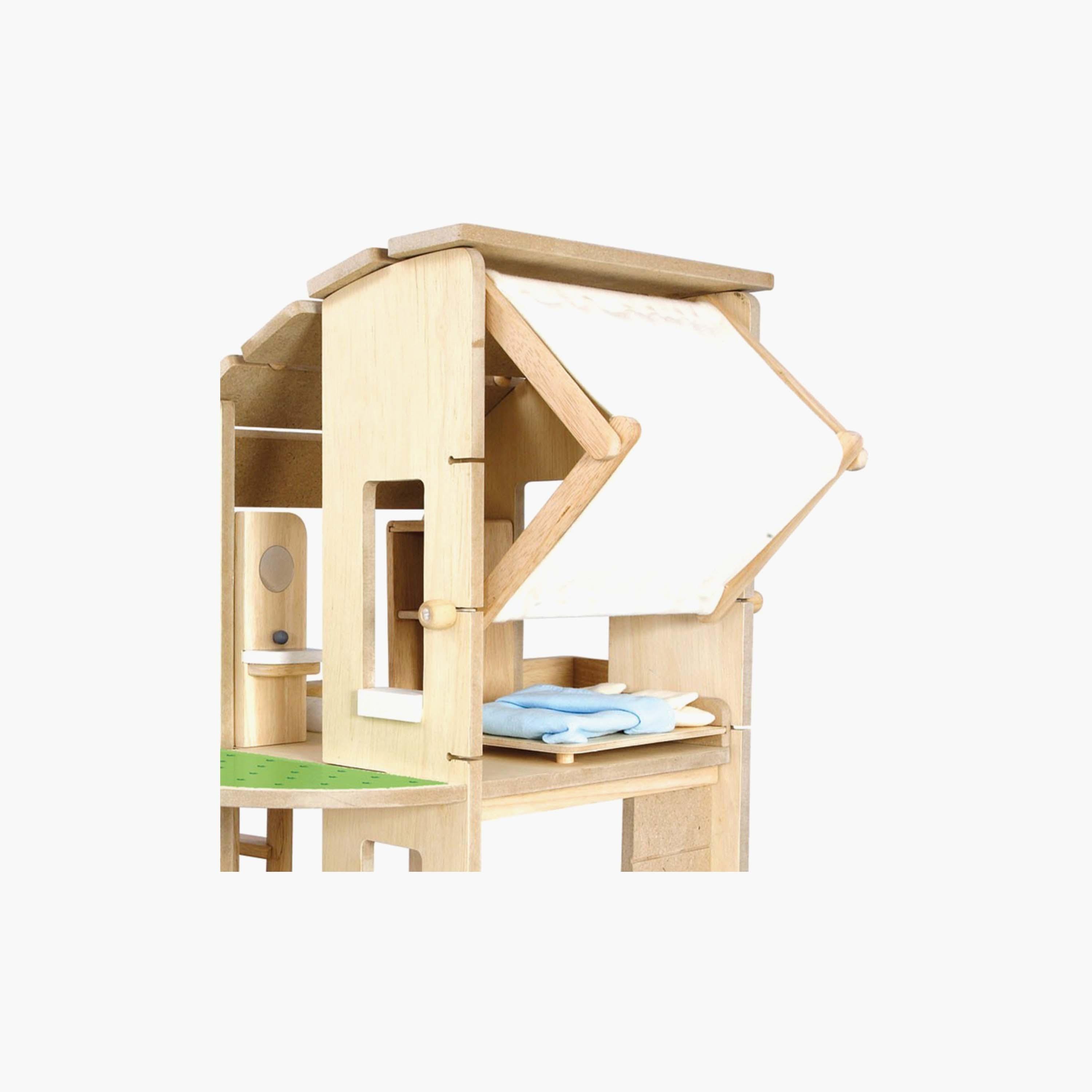 بيت الدمية مع الأثاث من بلان تويز-toys-dollsandplaysets-dollhouses-image-3
