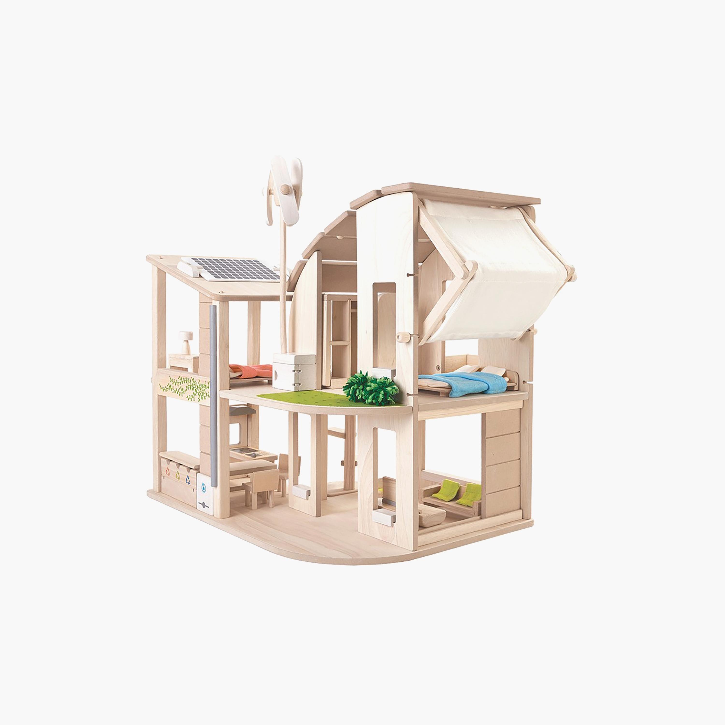 بيت الدمية مع الأثاث من بلان تويز-toys-dollsandplaysets-dollhouses-image-4