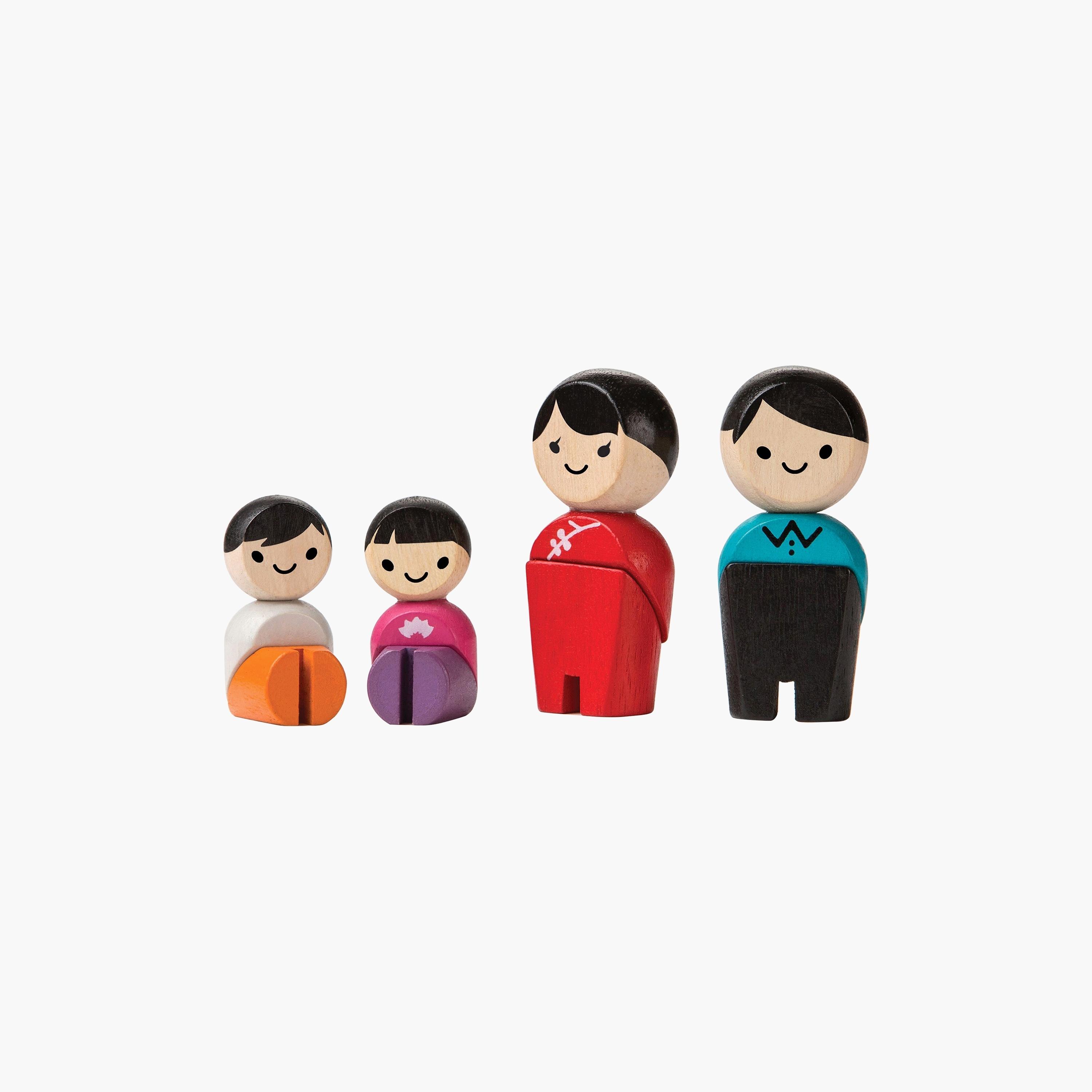 PlanToys Family III (Asian Family)-toys-dollsandplaysets-dolls-image-1