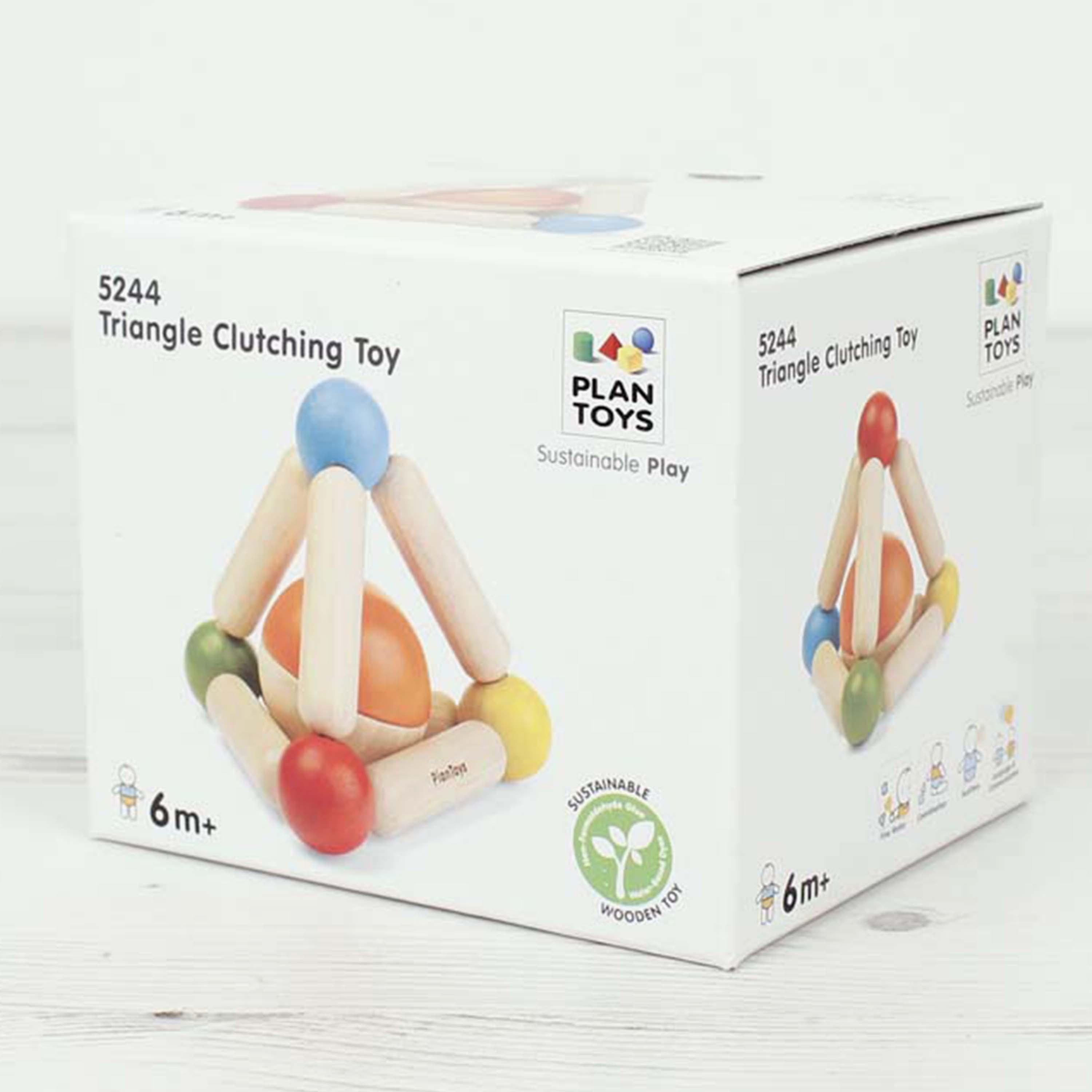 PlanToys Triangle Clutching Toy-toys-babyandtoddlertoys-learningtoys-image-1
