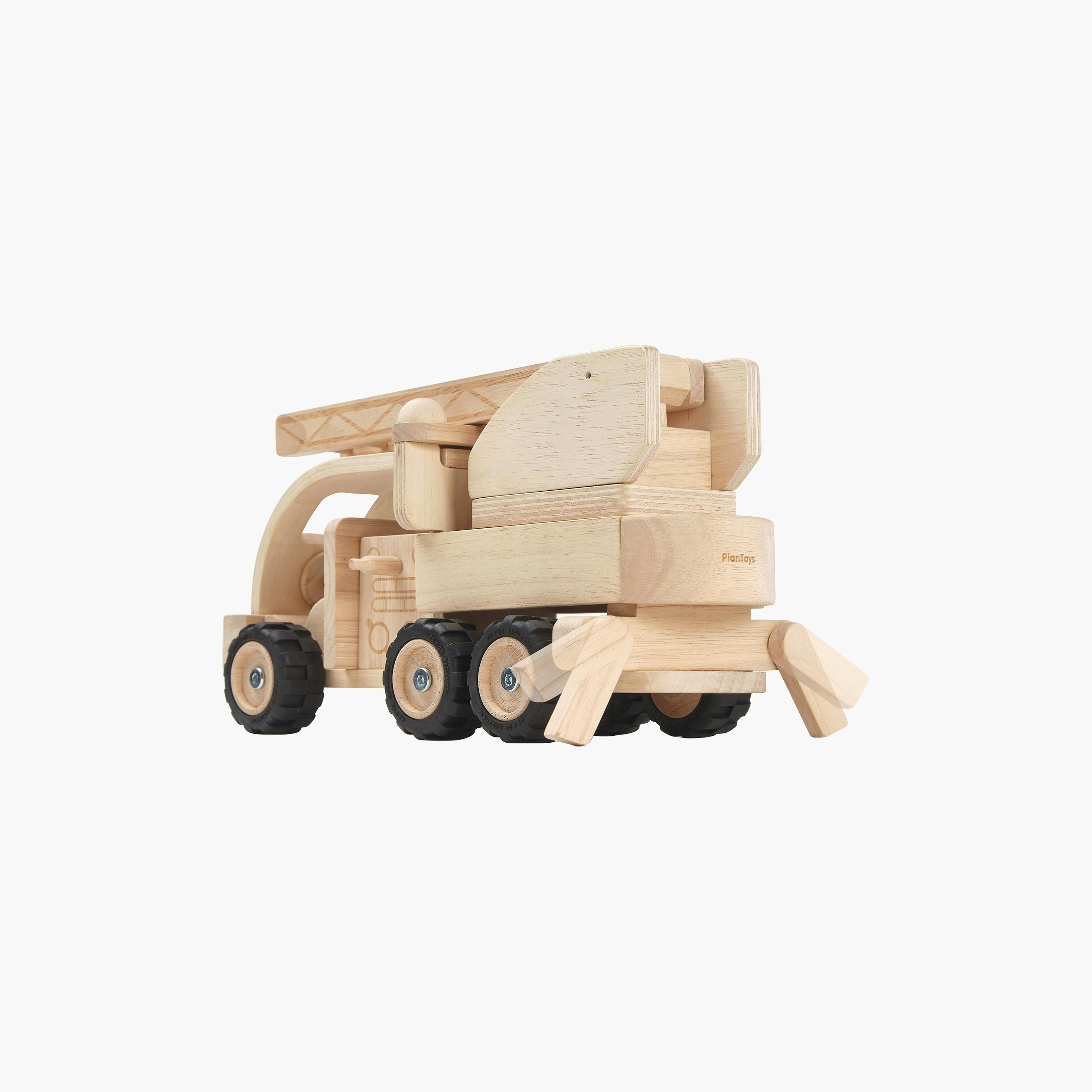 PlanToys Fire Truck-toys-playvehicles-vehicleplaysets-image-3