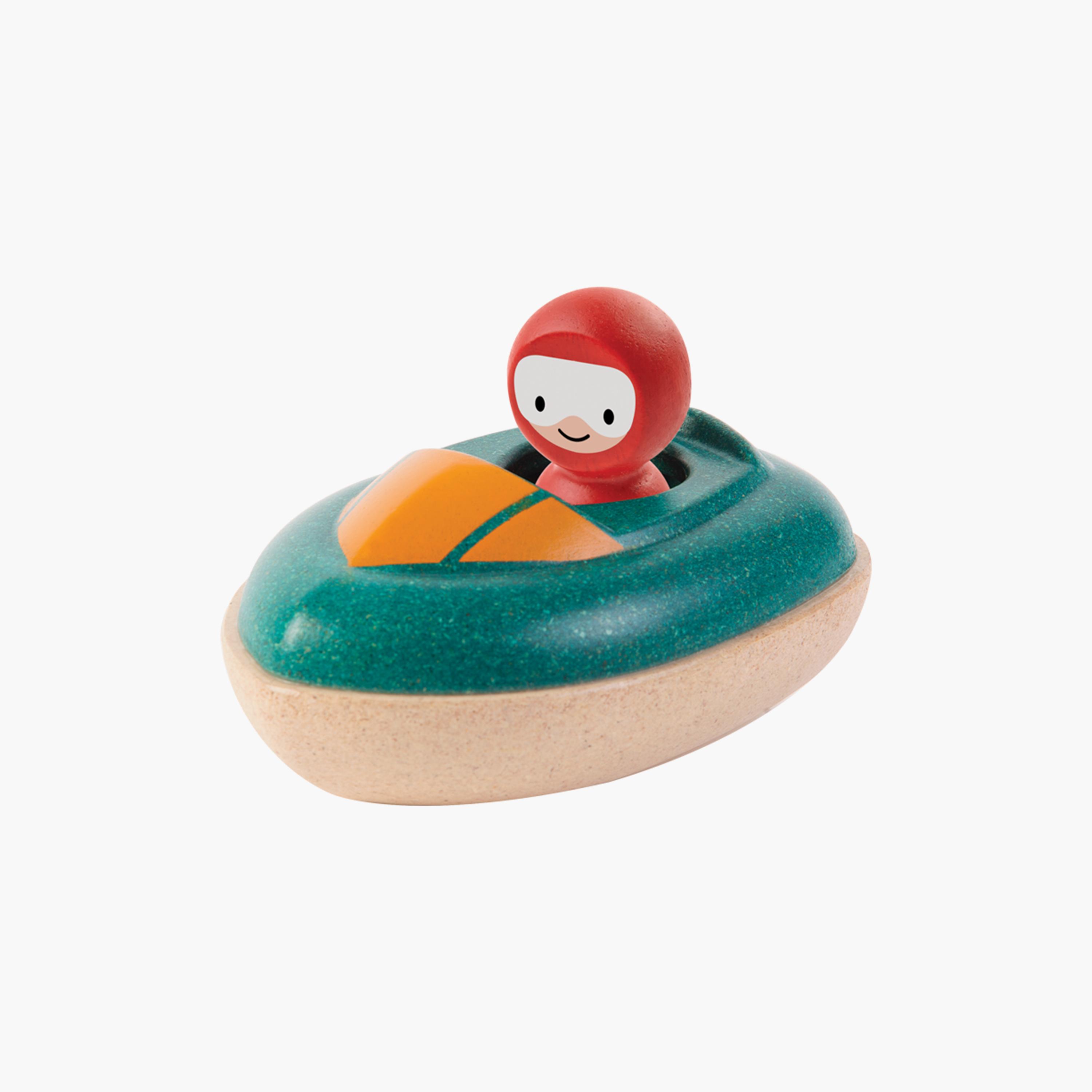 Plan Toys Speed Boat-toys-babyandtoddlertoys-bathtoys-image-1
