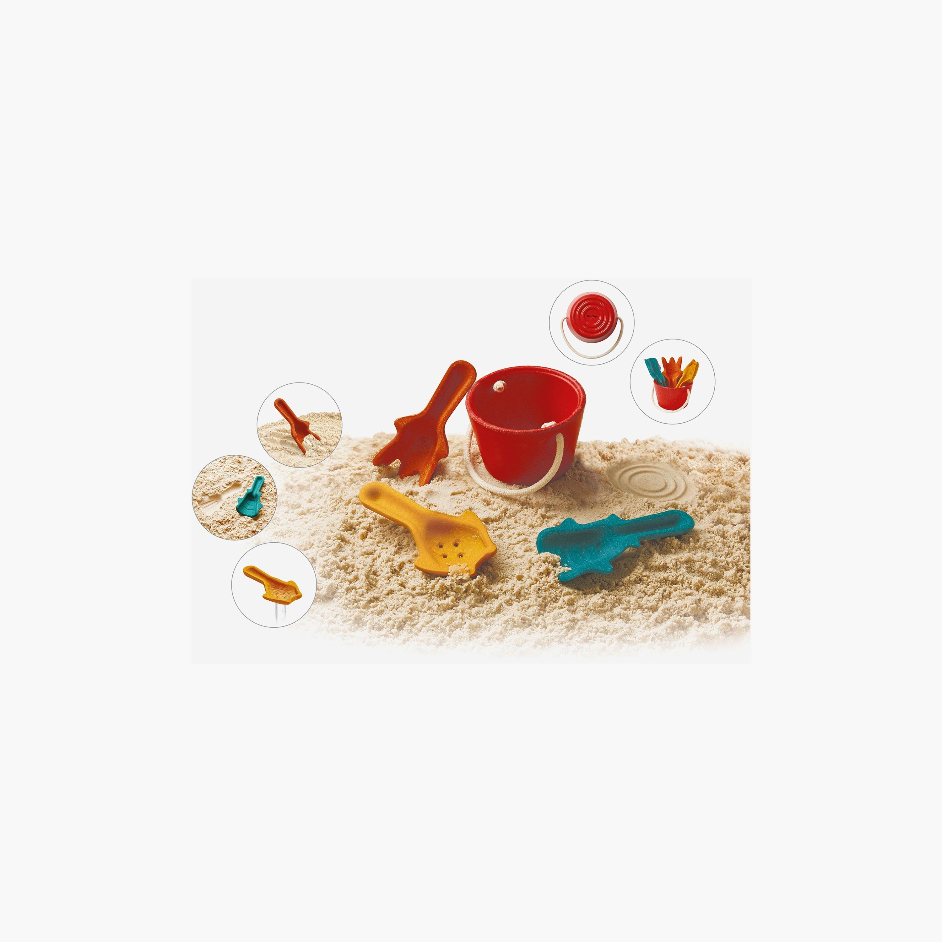 PlanToys Sand Play Set-toys-outdoor-poolandbeach-beachtoys-image-3