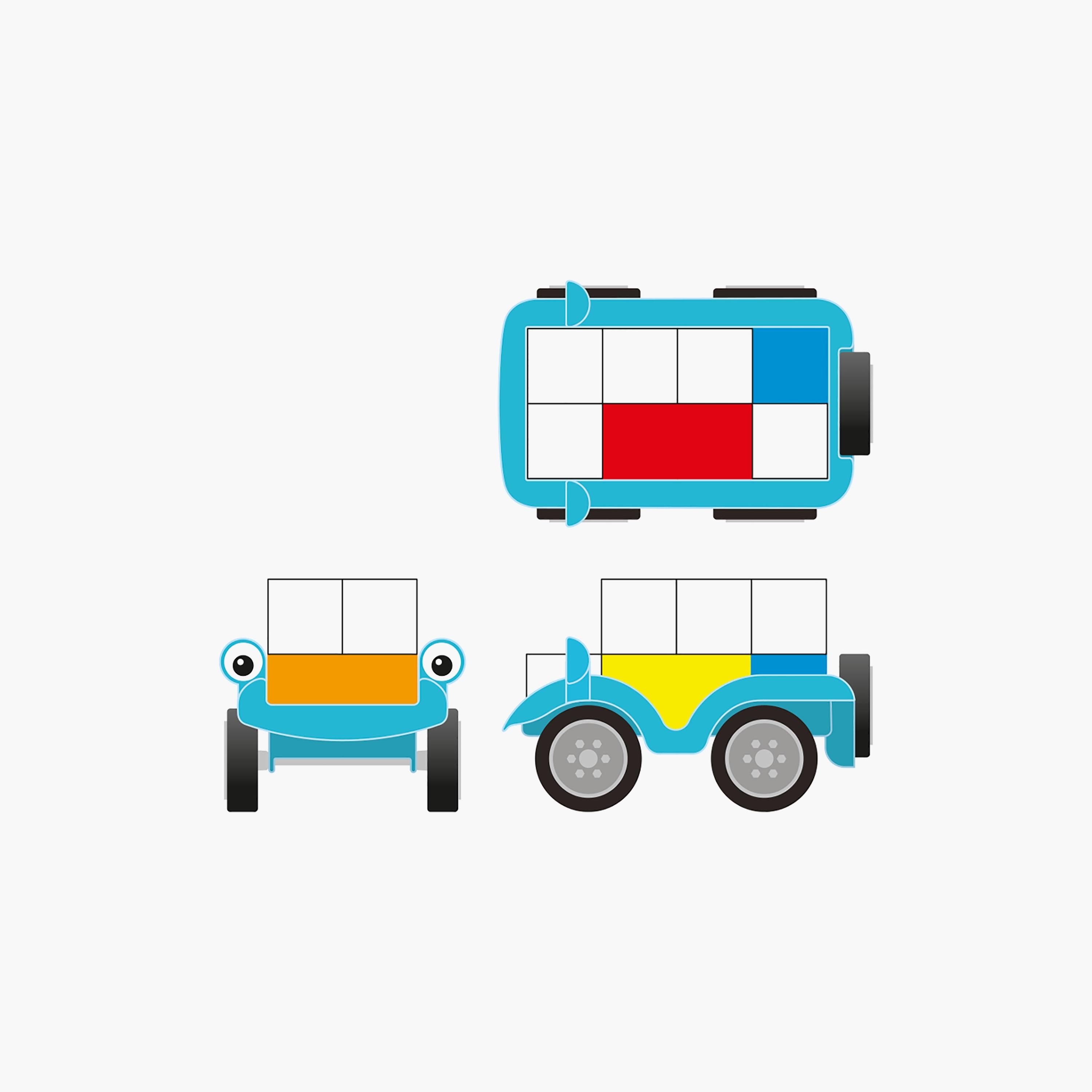 سيارة ذكية 5x5 من سمارت جيمز-toys-playvehicles-cars-image-3