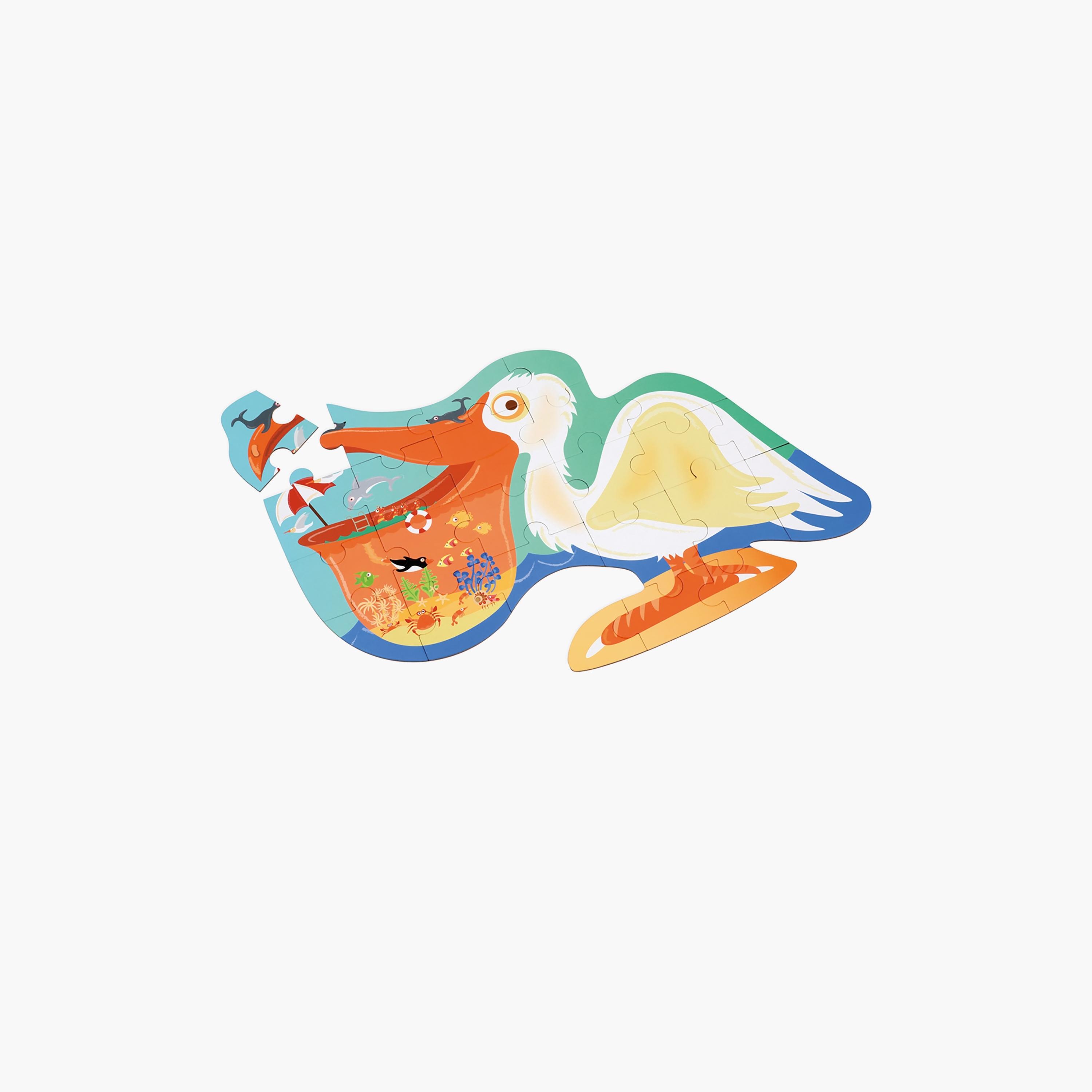 Scratch Europe 24-Piece Pelican Contour Puzzle-toys-indoortoys-puzzles-image-3