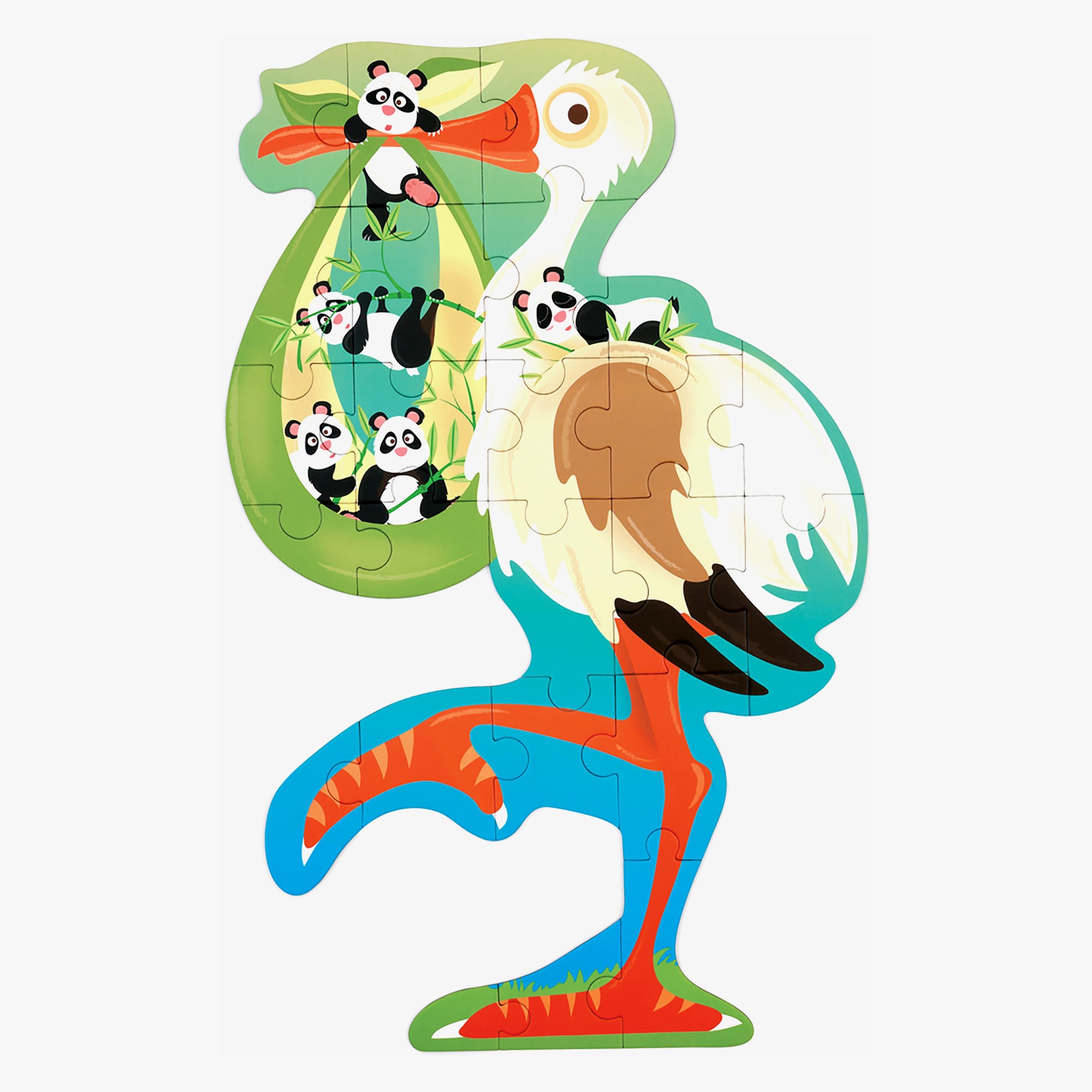 Scratch Europe 24-Piece Stork Contour Puzzle-toys-indoortoys-puzzles-image-2