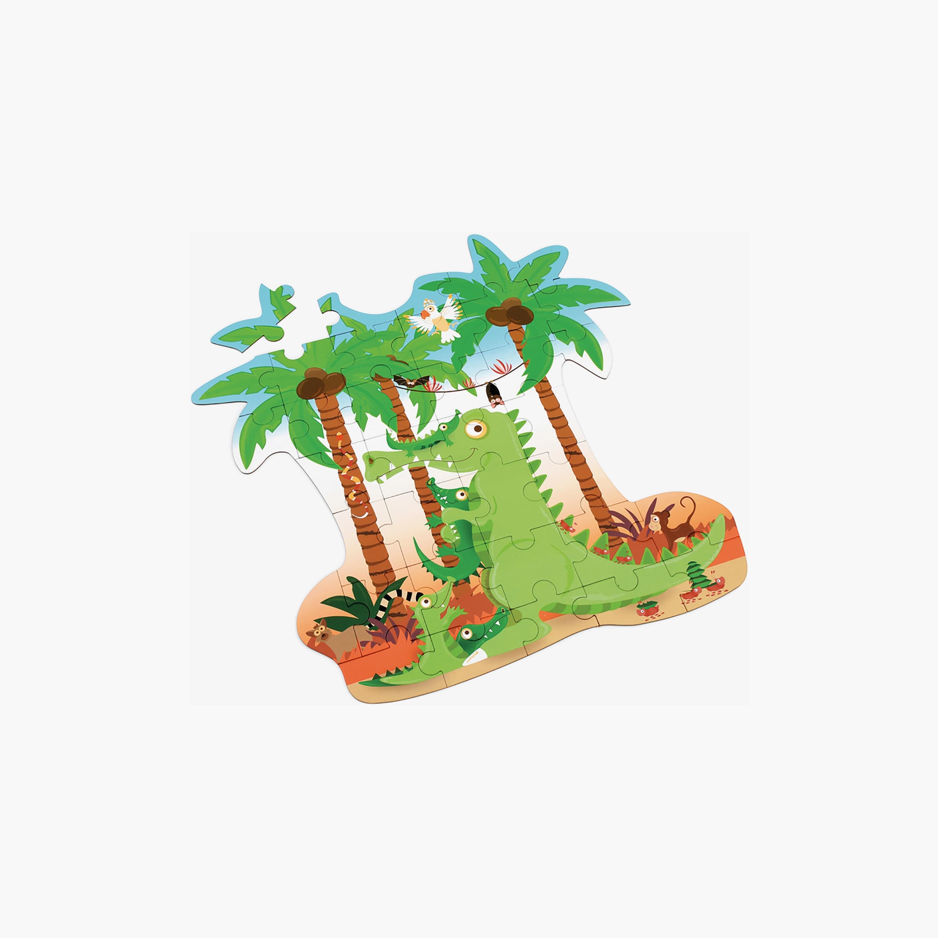 Scratch Europe 36-Piece Crocodile Contour Puzzle-toys-indoortoys-puzzles-image-3