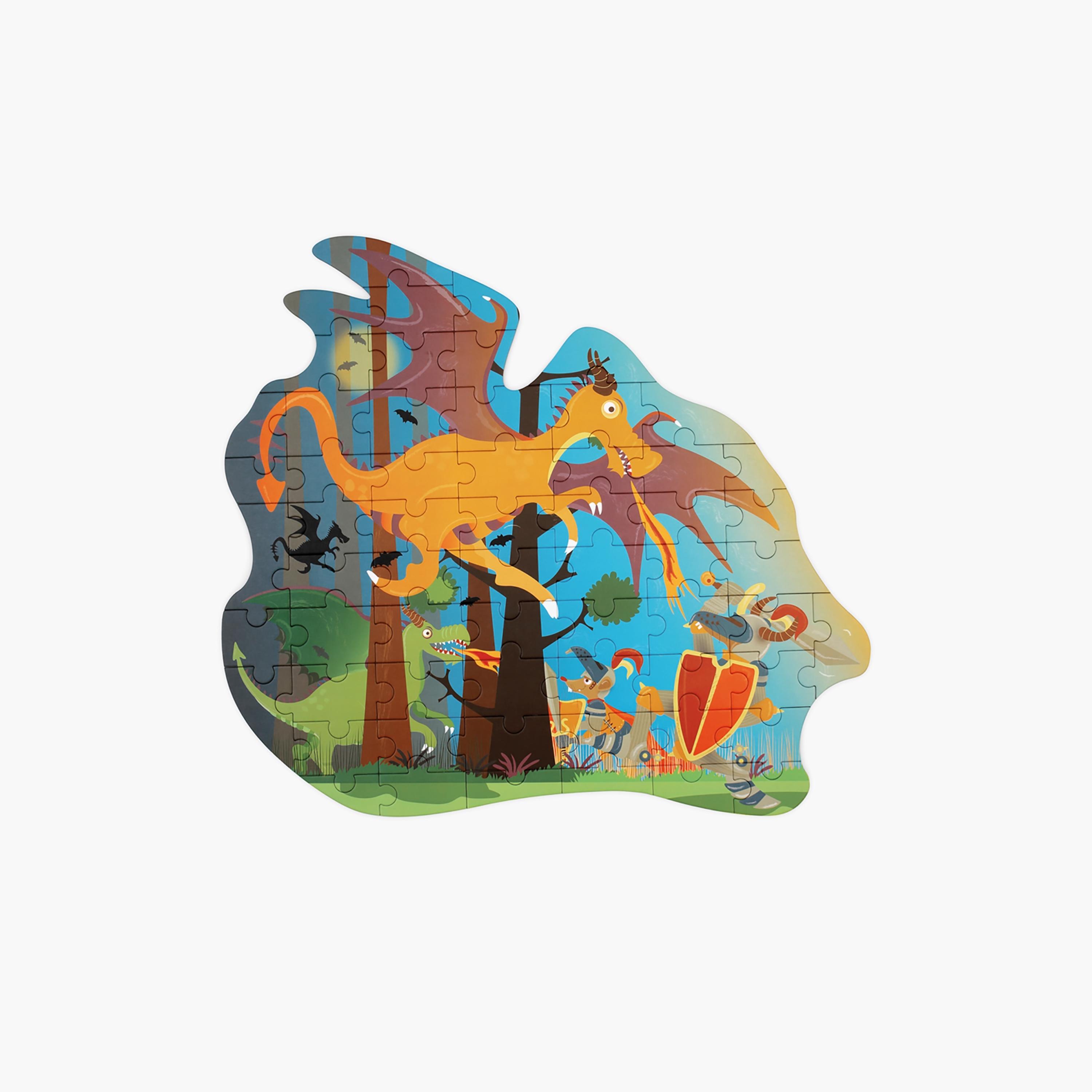 Scratch Europe 61-Piece Dragon Contour Puzzle-toys-indoortoys-puzzles-image-2