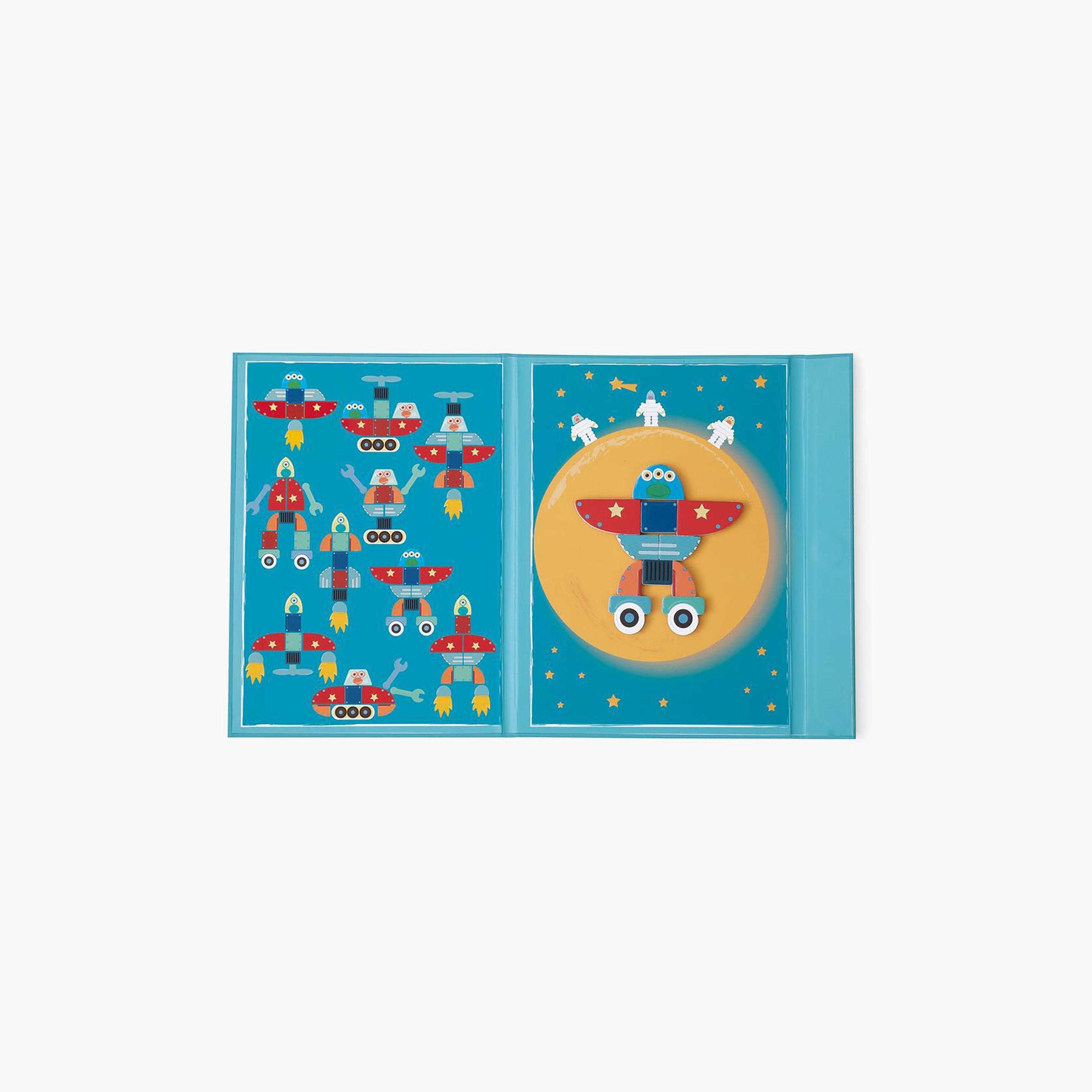 Scratch Europe Mix & Match Magnetic Space Adventure-toys-buildingblocks-magnetictoys-image-1