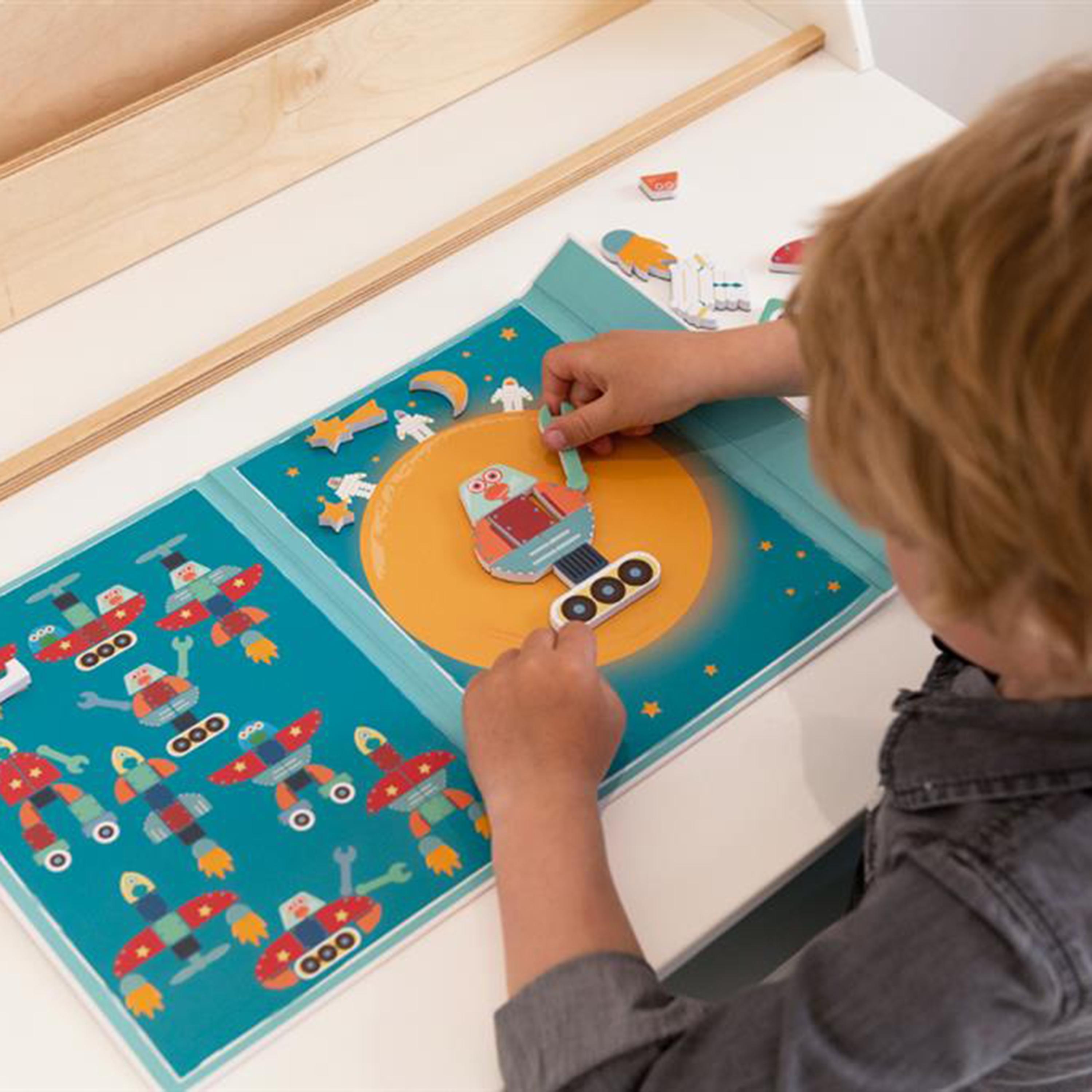 Scratch Europe Mix & Match Magnetic Space Adventure-toys-buildingblocks-magnetictoys-image-5