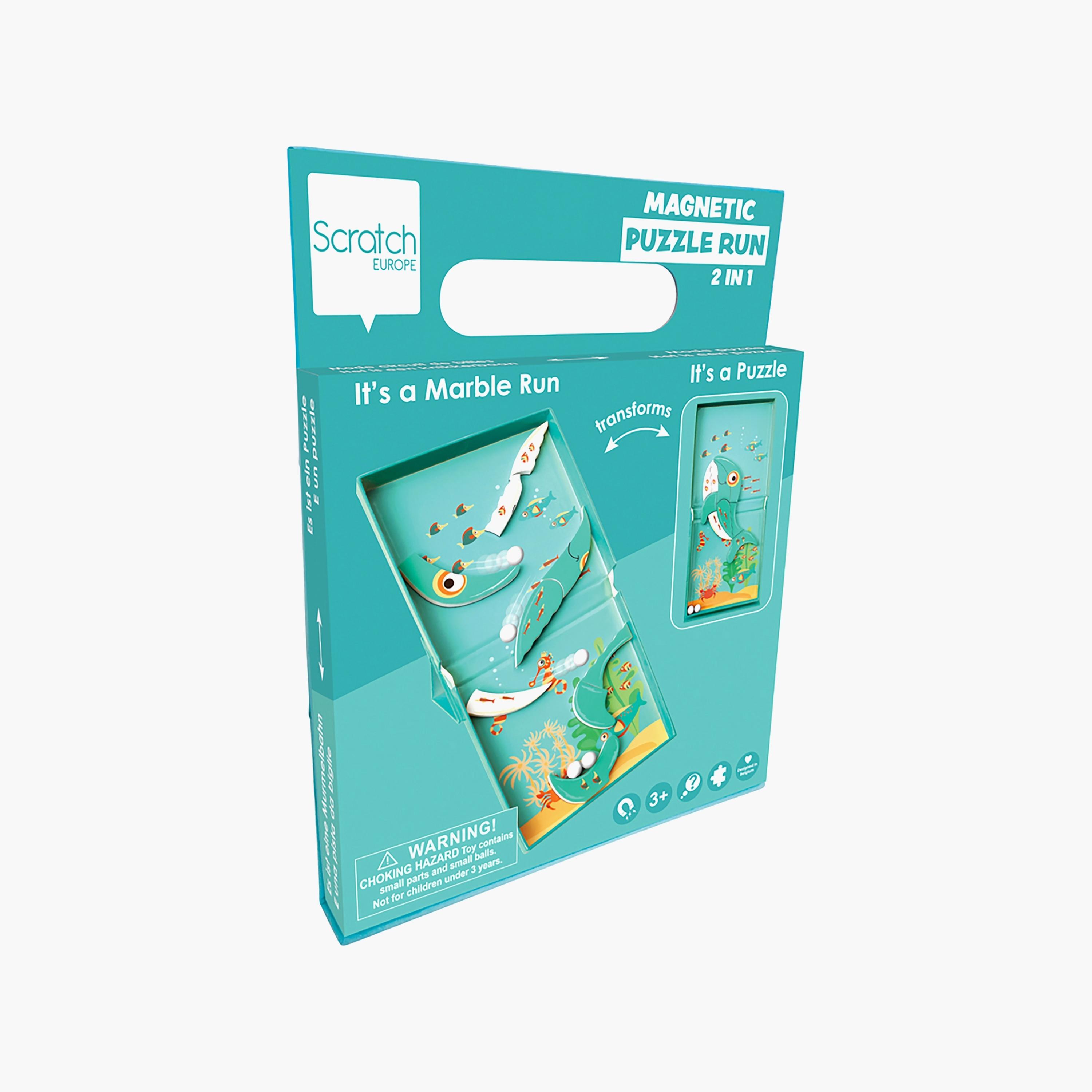 Scratch Europe 9-Piece Whale Magnetic Puzzle Run-toys-indoortoys-puzzles-image-1