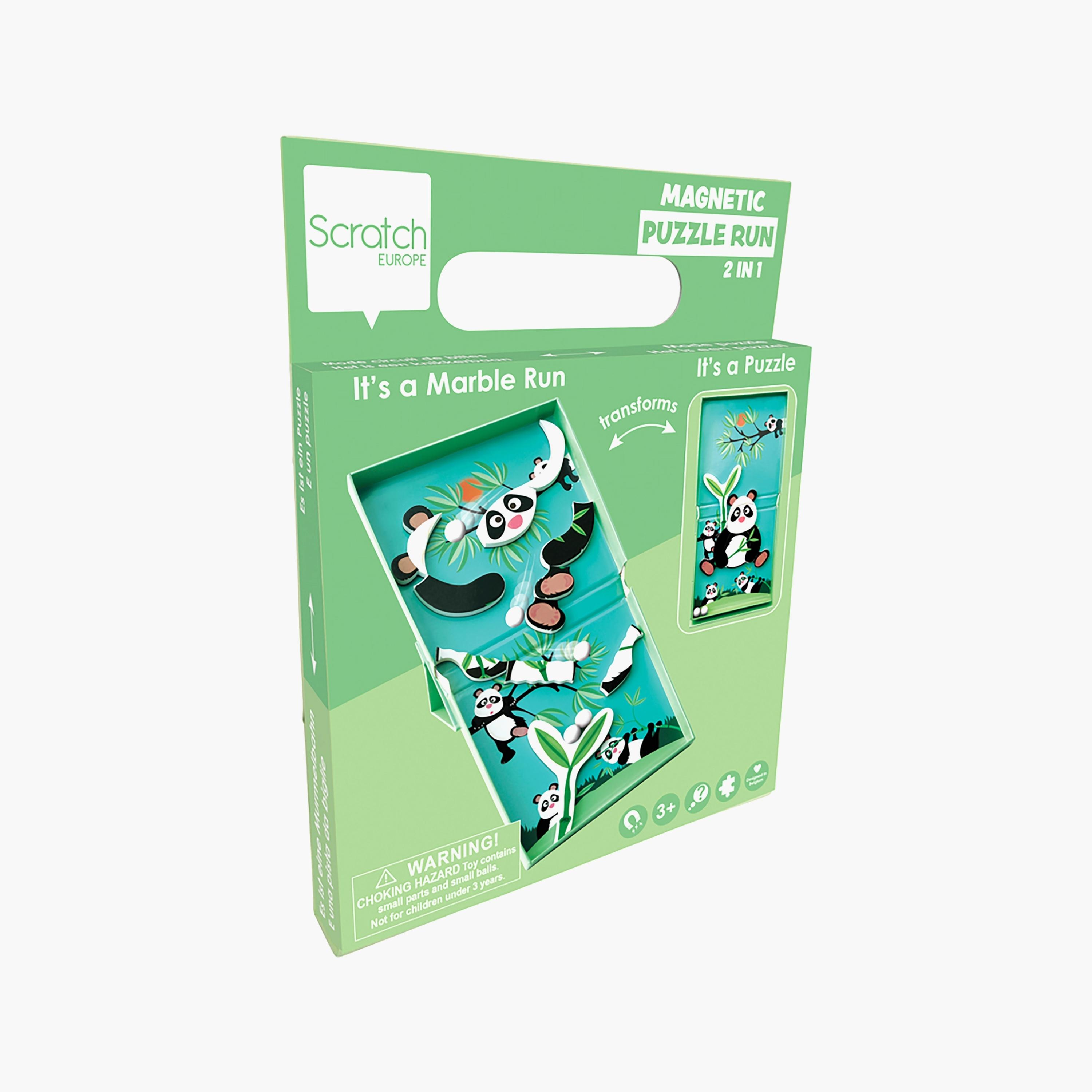 Scratch Europe 11-Piece Panda Magnetic Puzzle Run-toys-indoortoys-puzzles-image-1