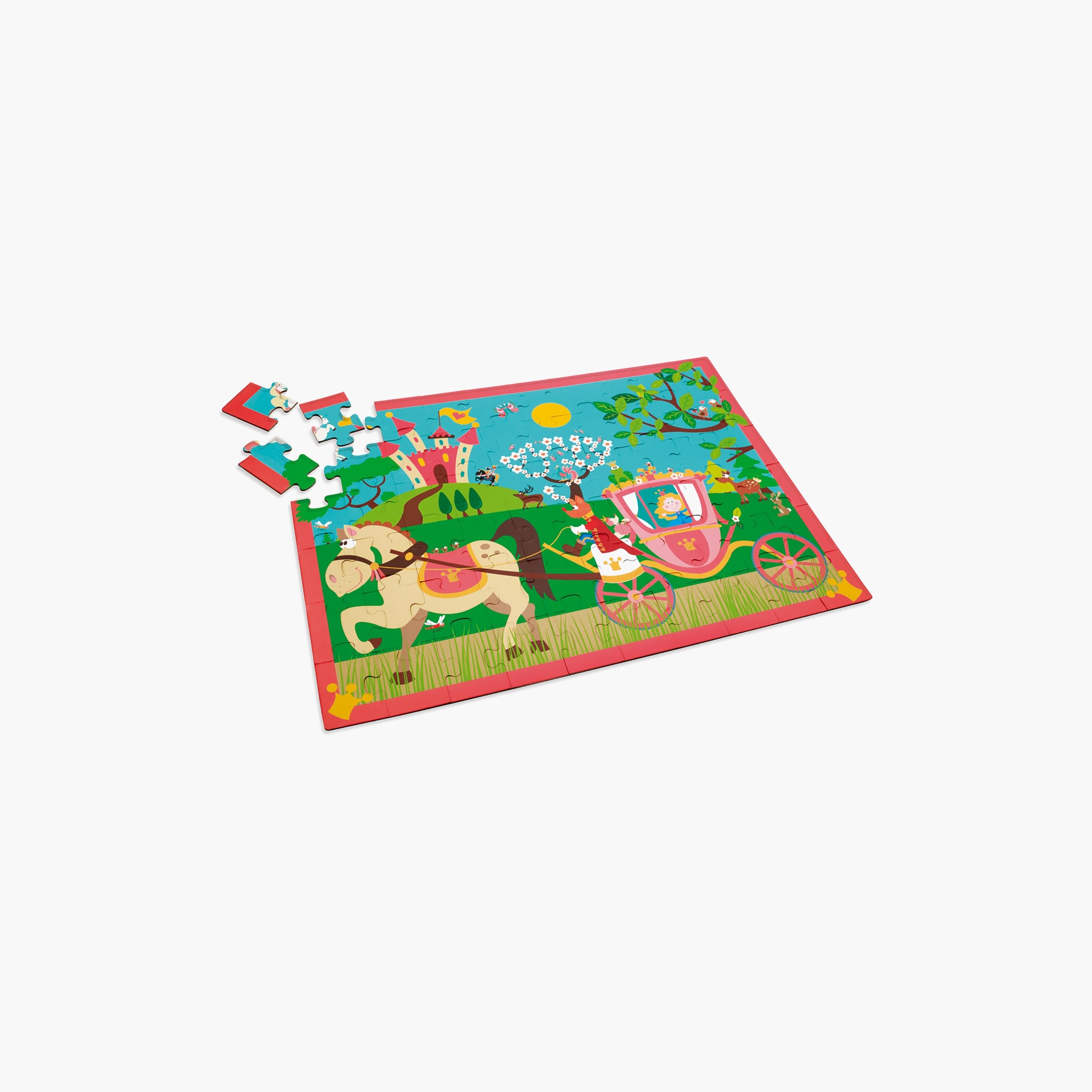 Scratch Europe 60-Piece Princess Carriage Puzzle-toys-indoortoys-puzzles-image-1