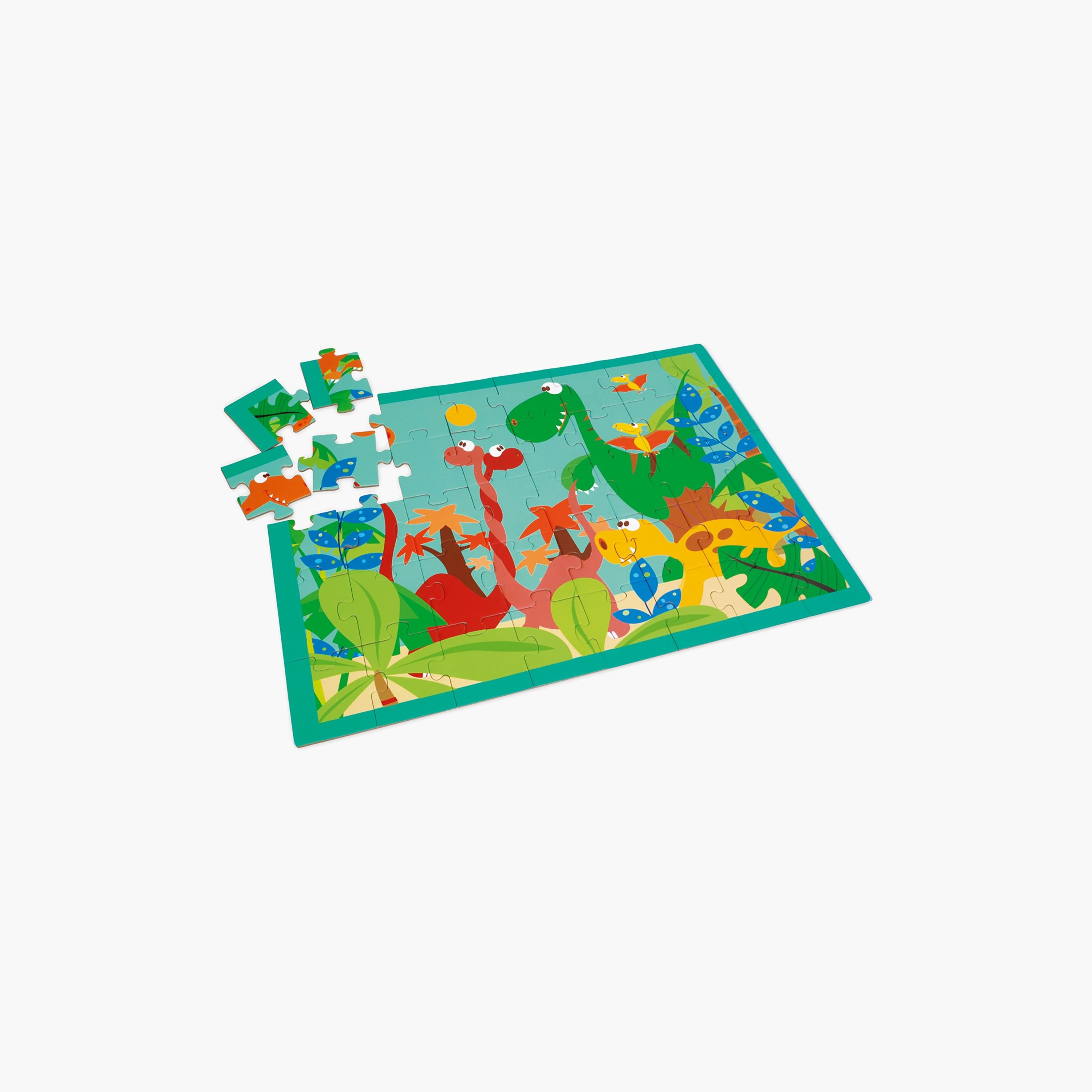 لغز عالم داينو 40 قطعة من سكراتش يوروب-toys-indoortoys-puzzles-image-1