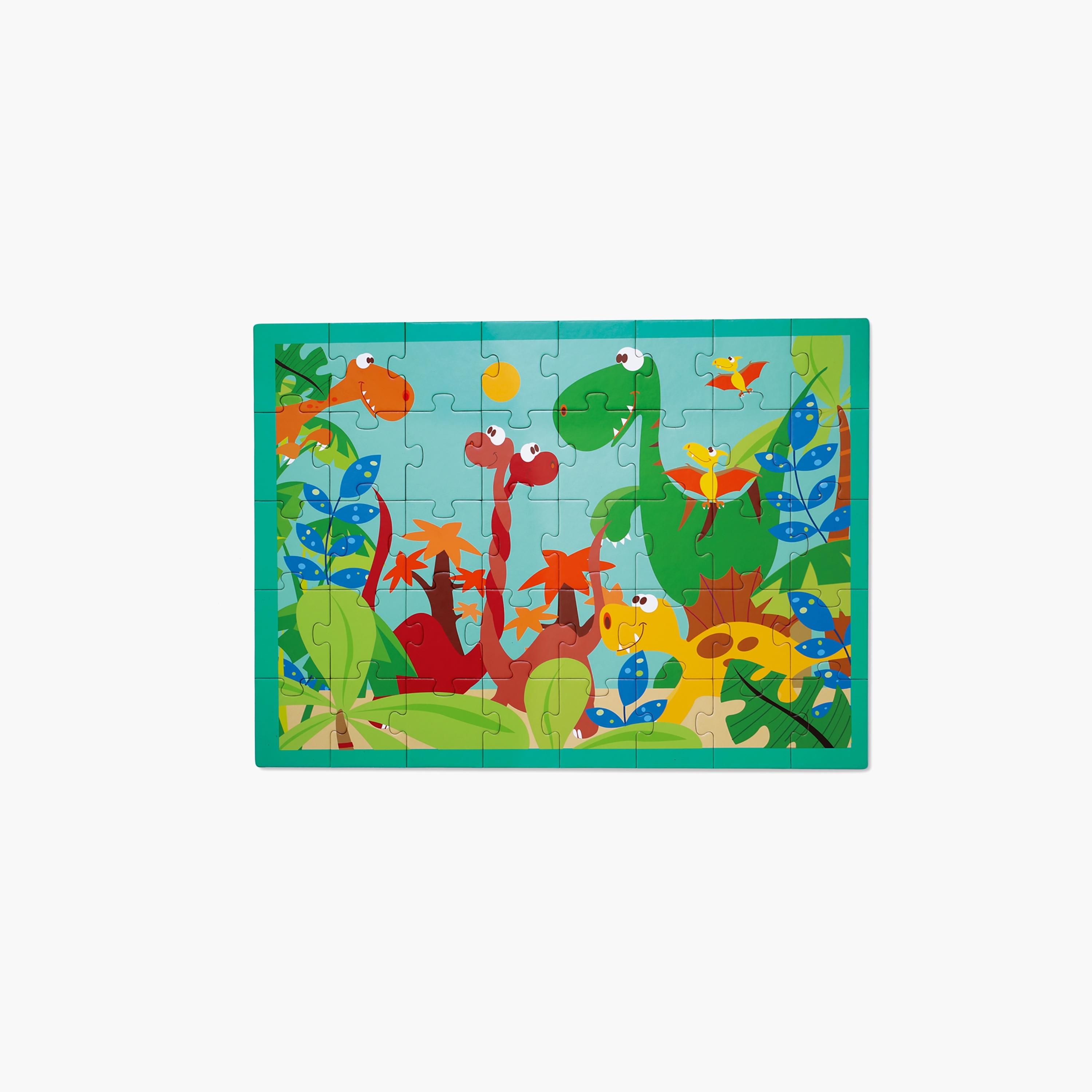لغز عالم داينو 40 قطعة من سكراتش يوروب-toys-indoortoys-puzzles-image-2