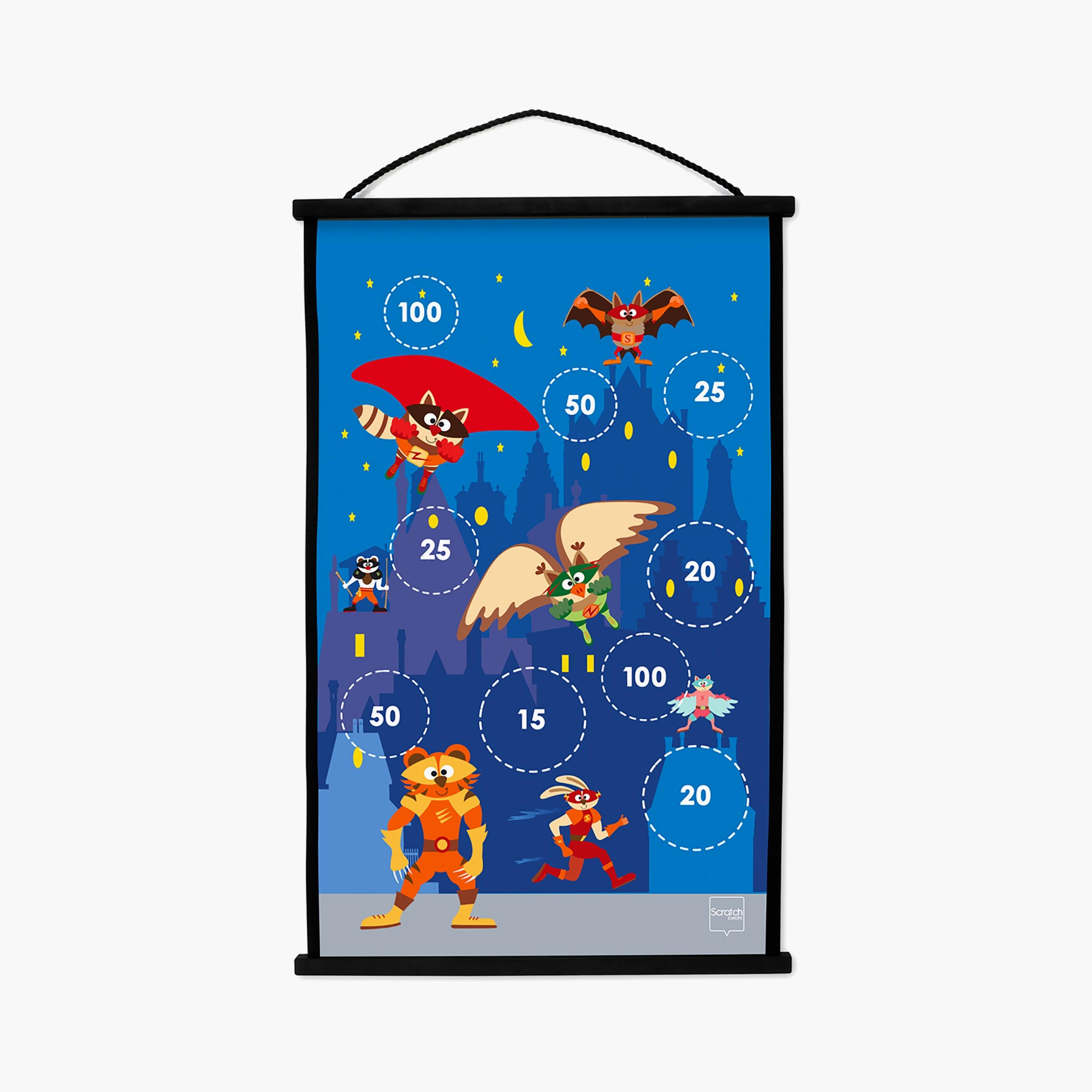 Scratch Europe Start To Dart Super Heroes-toys-indoortoys-boardgames-image-1