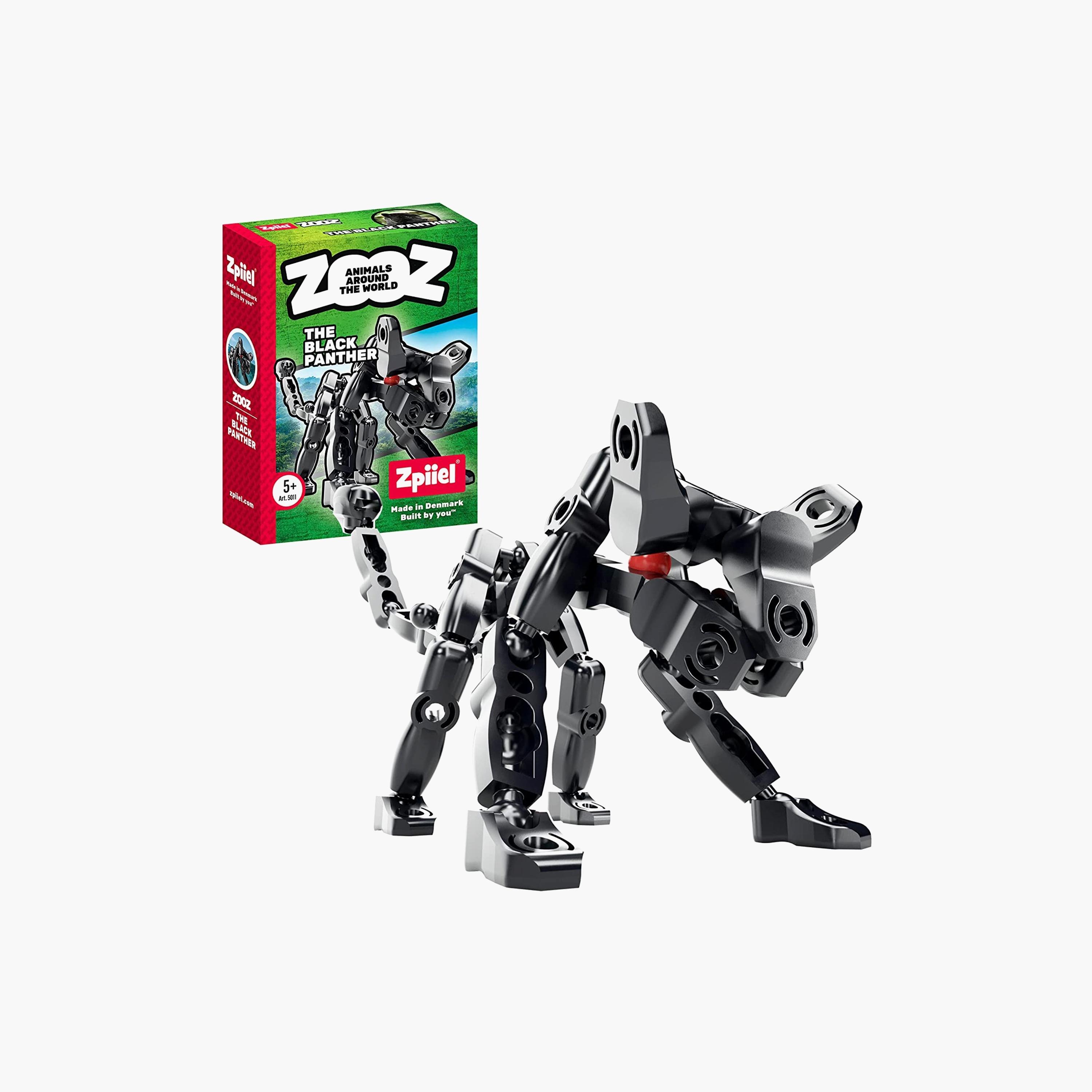 Zpiiel ZooZ The Black Panther Construction Set-toys-buildingblocks-constructionsets-image-1