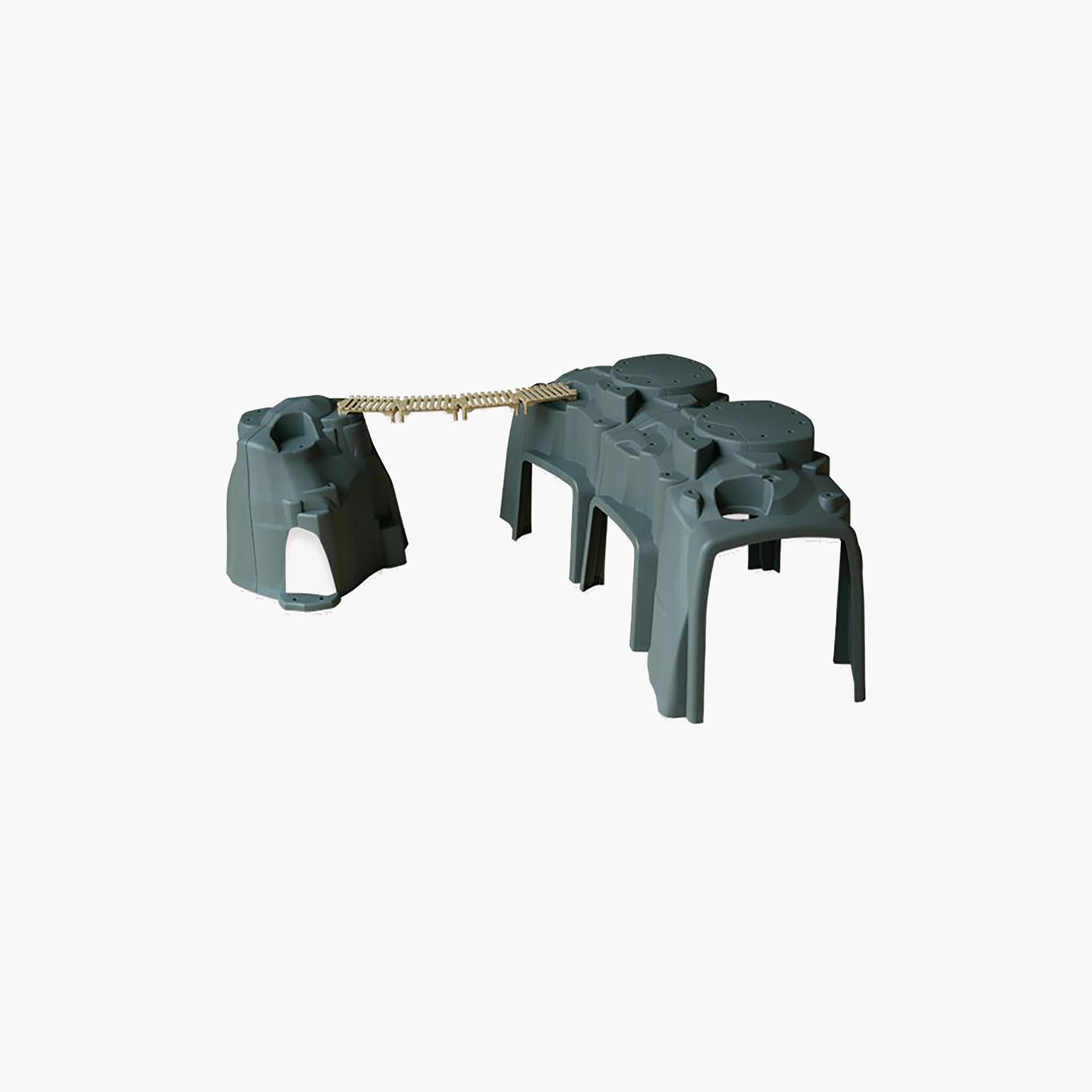 Zpiiel Large Tunnel & Mountain with Long Bridge Booster-toys-buildingblocks-constructionsets-image-1