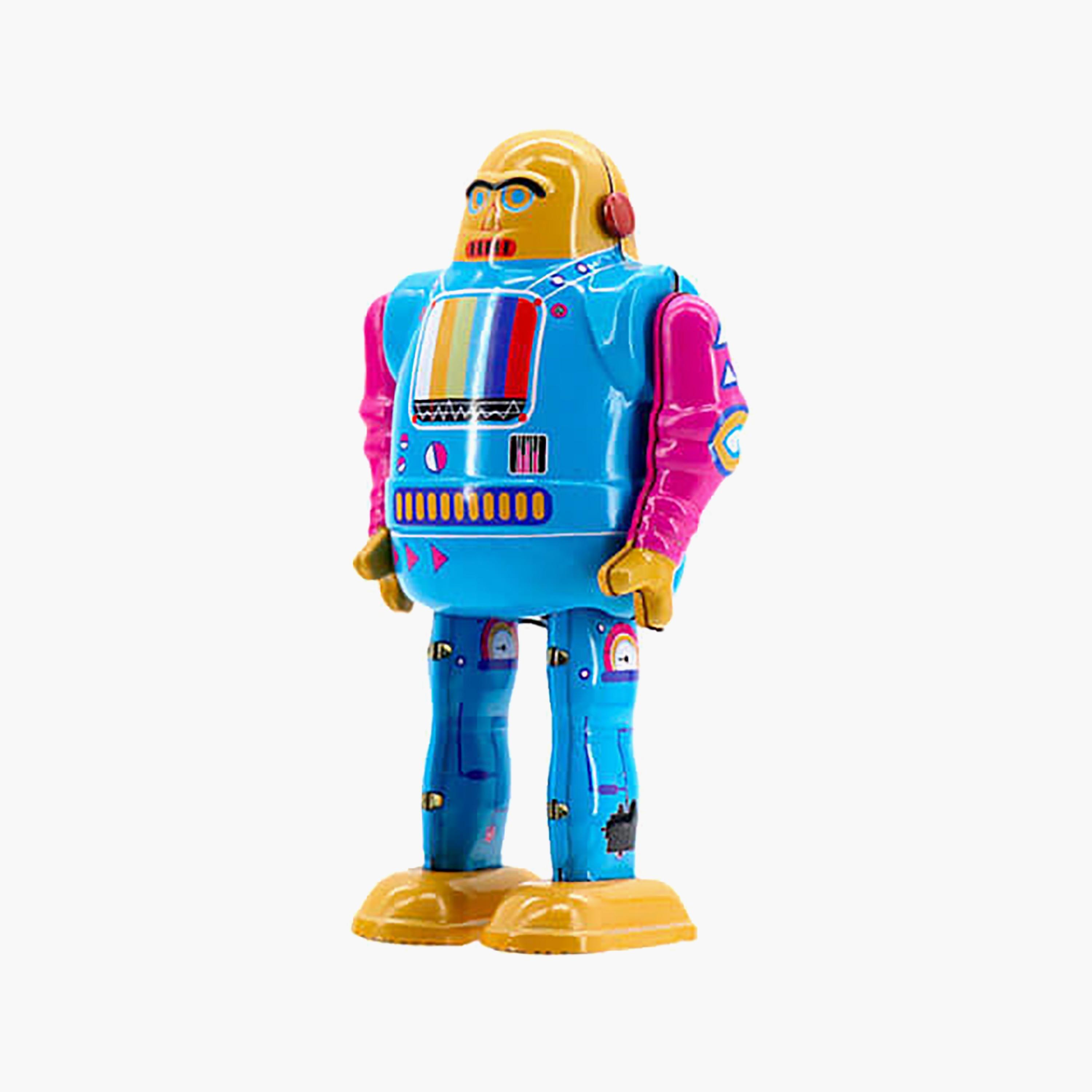 Mr & Mrs Tin TV Bot-toys-remotecontrolledvehicles-robots-image-1