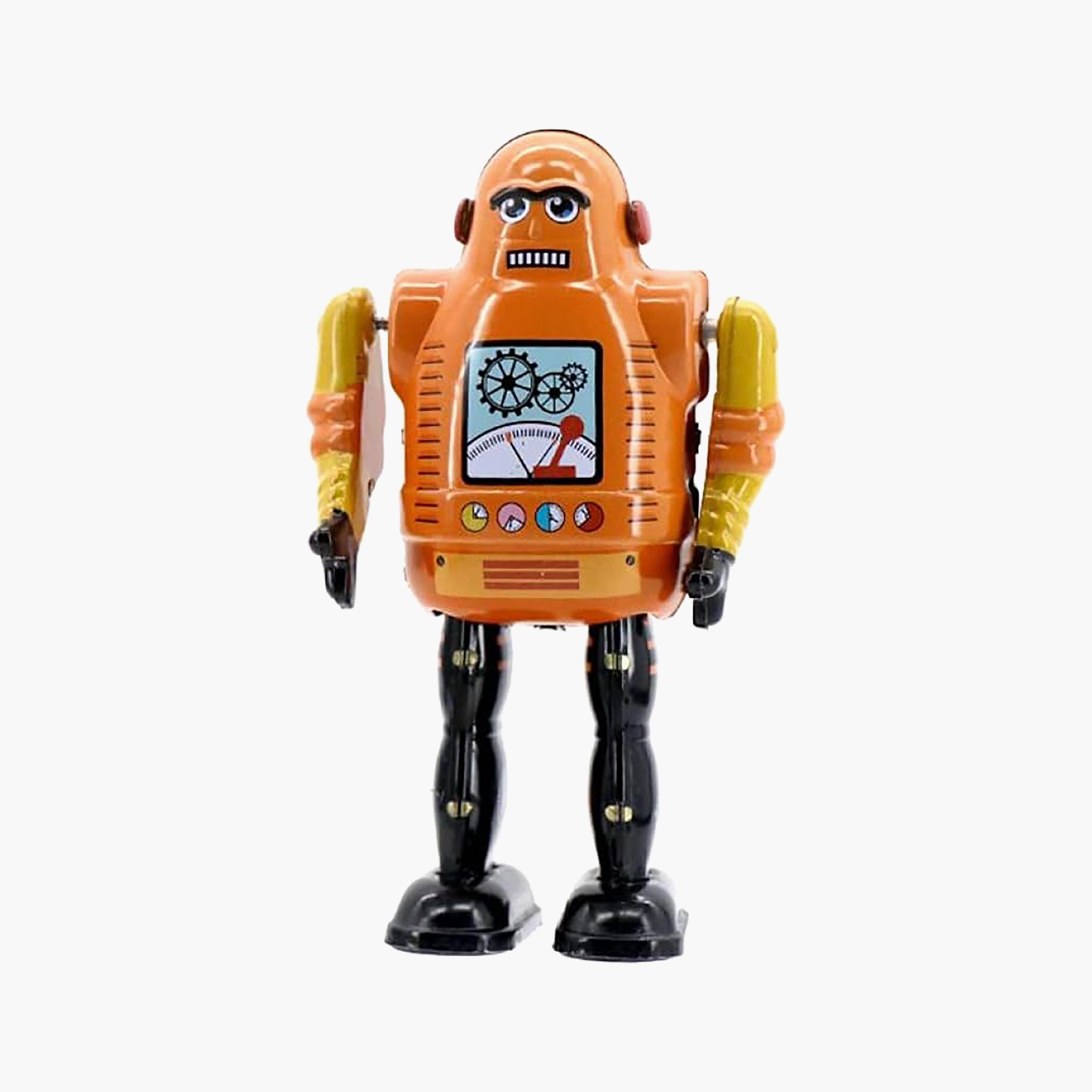 Mr & Mrs Tin Mechanic Bot-toys-remotecontrolledvehicles-robots-image-1