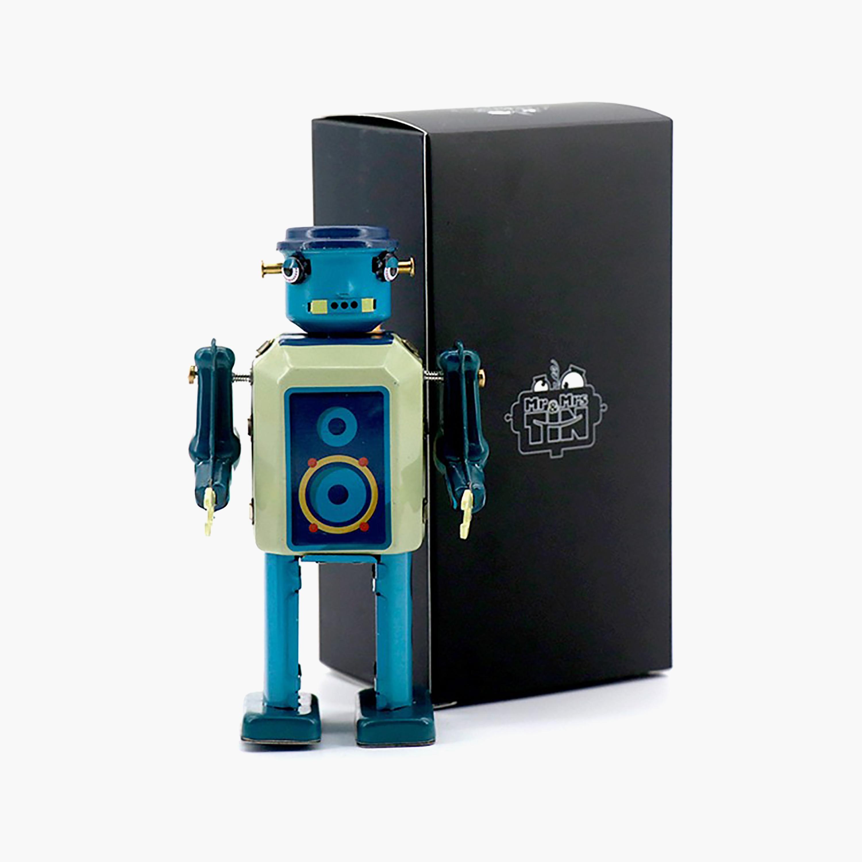 Mr & Mrs Tin Vinyl Bot-toys-remotecontrolledvehicles-robots-image-4