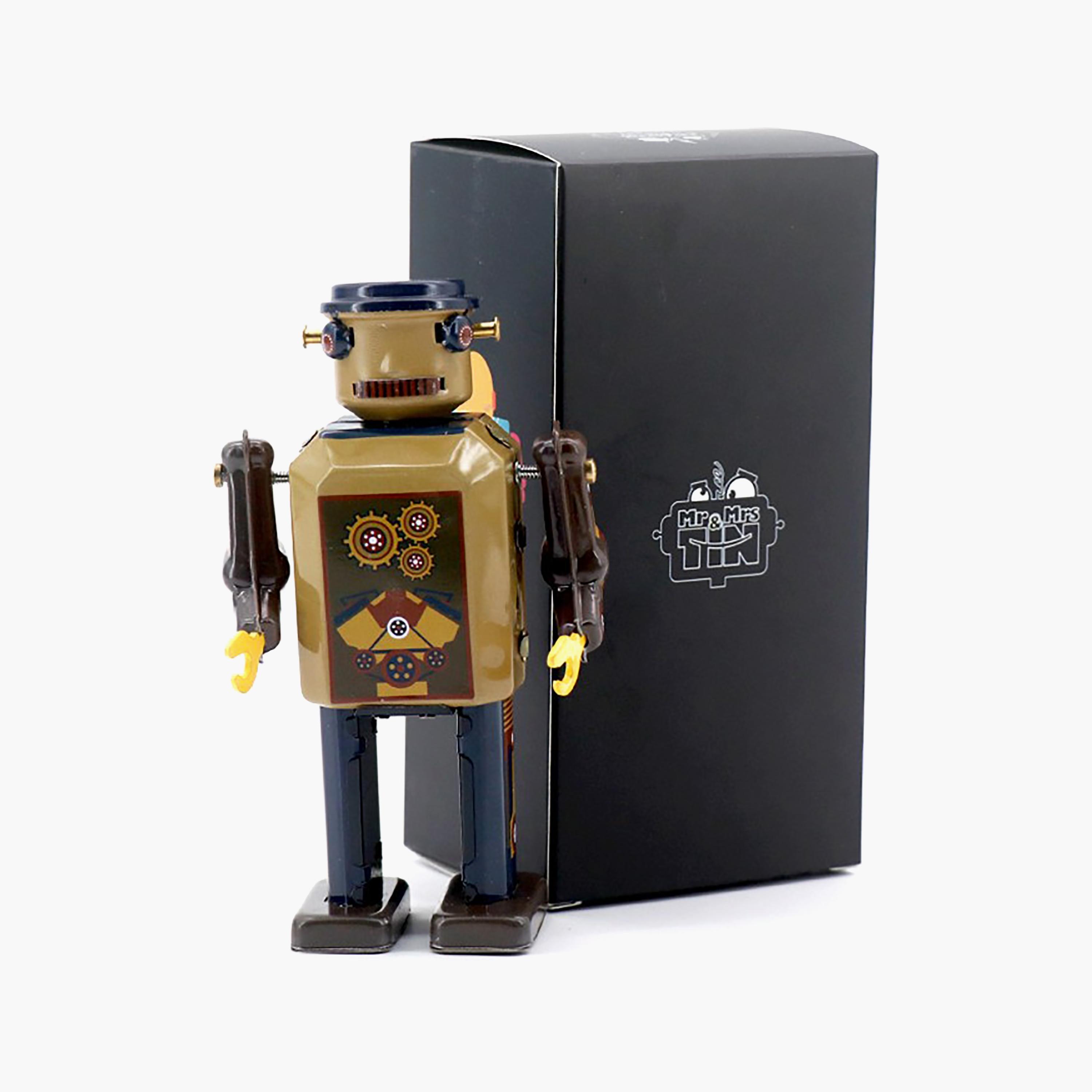 Mr & Mrs Tin Gear Bot-toys-remotecontrolledvehicles-robots-image-3