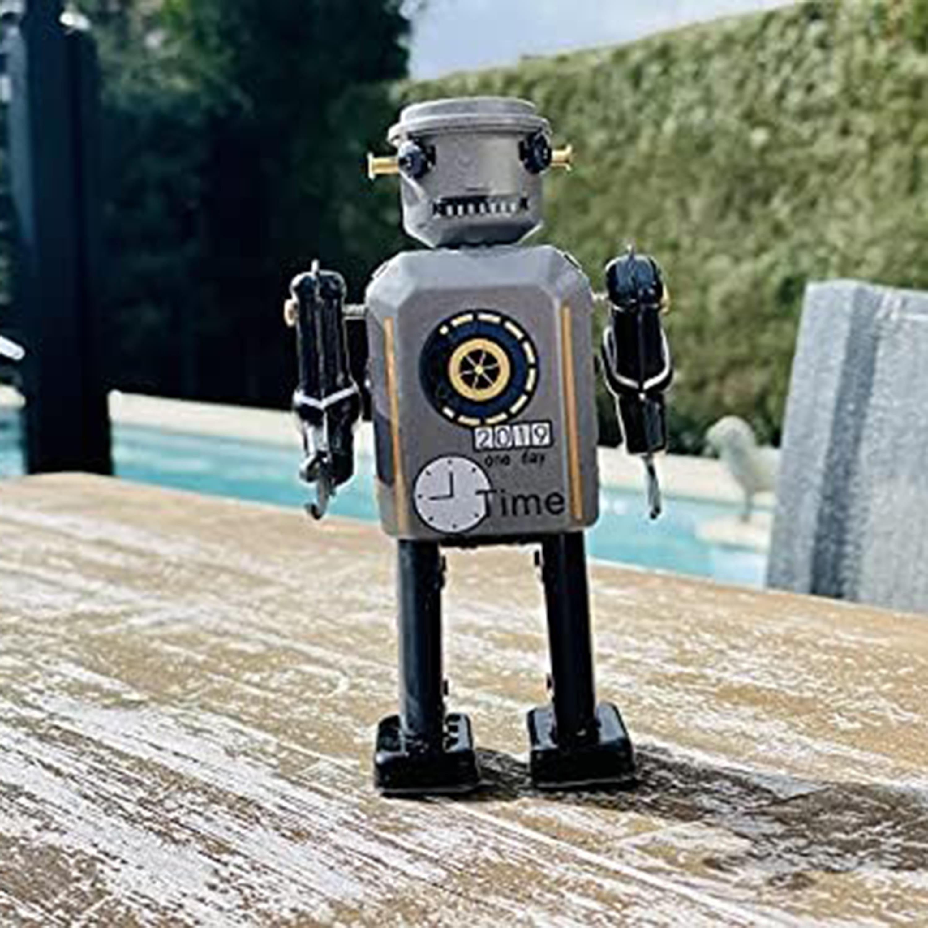 Mr & Mrs Tin Time Bot-toys-remotecontrolledvehicles-robots-image-5