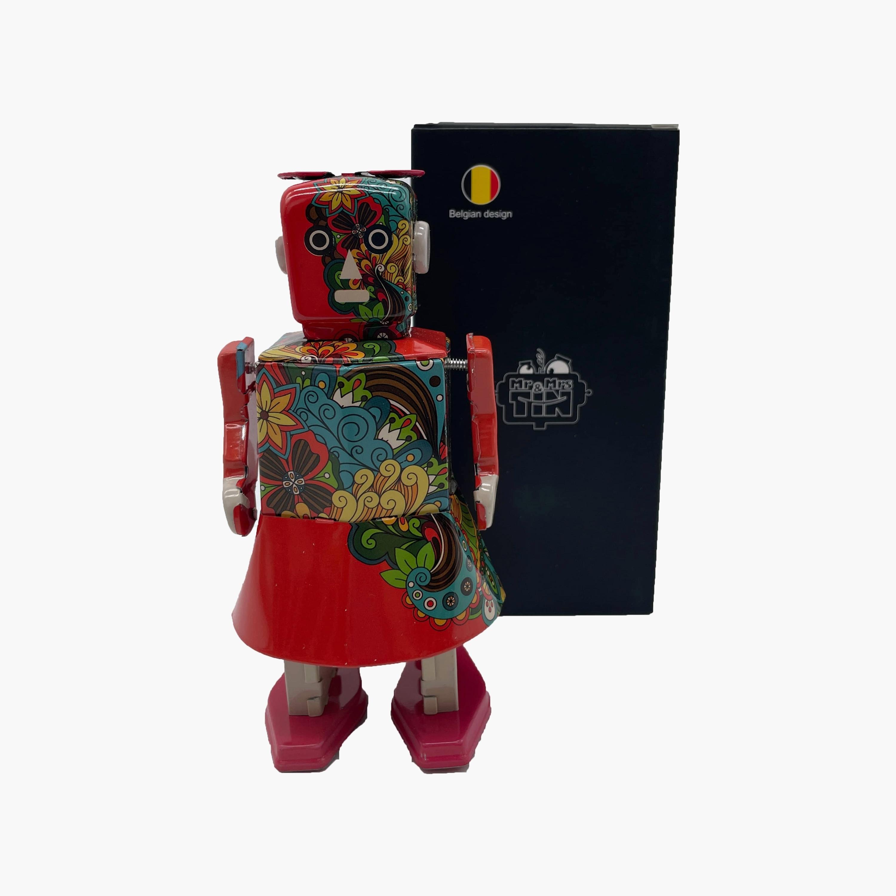 Mr & Mrs Tin Blossom Bot-toys-remotecontrolledvehicles-robots-image-1