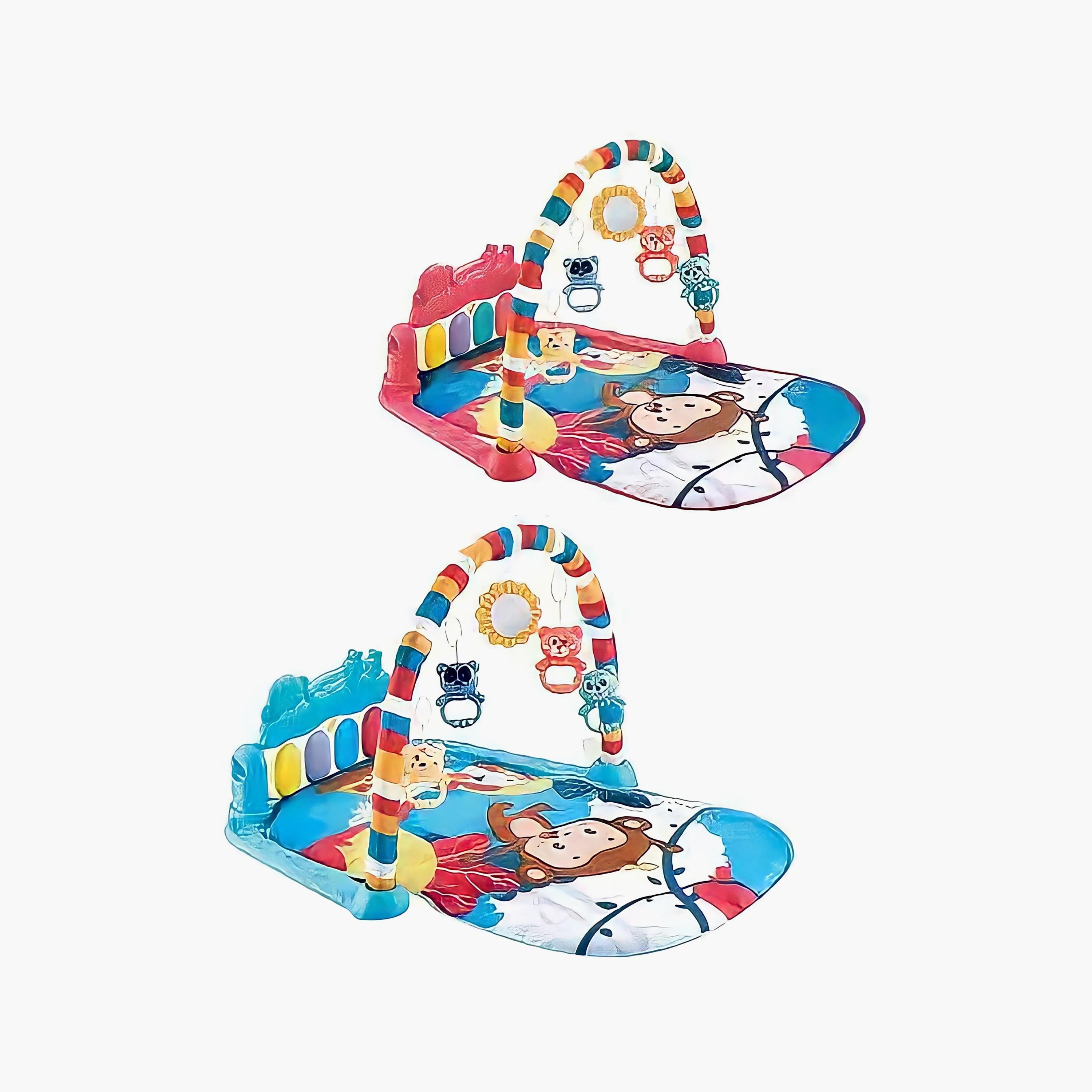 Factory Price Monkey Hat Pedal Piano Activity Play Mat-baby-infantactivity-playpensandplaymats-image-2
