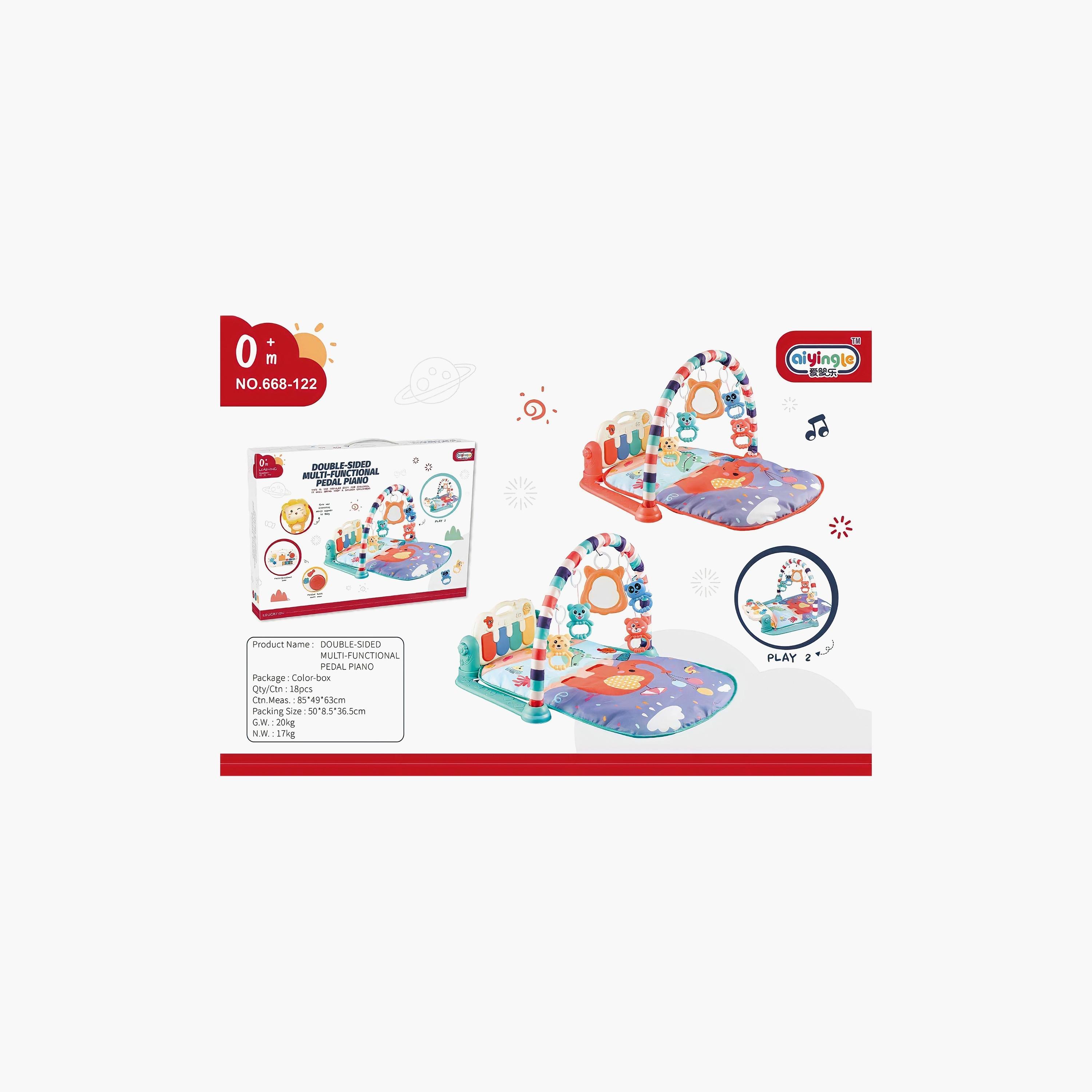 Factory Price Elephant Double-Sided Pedal Piano Activity Playmat-baby-infantactivity-playpensandplaymats-image-2