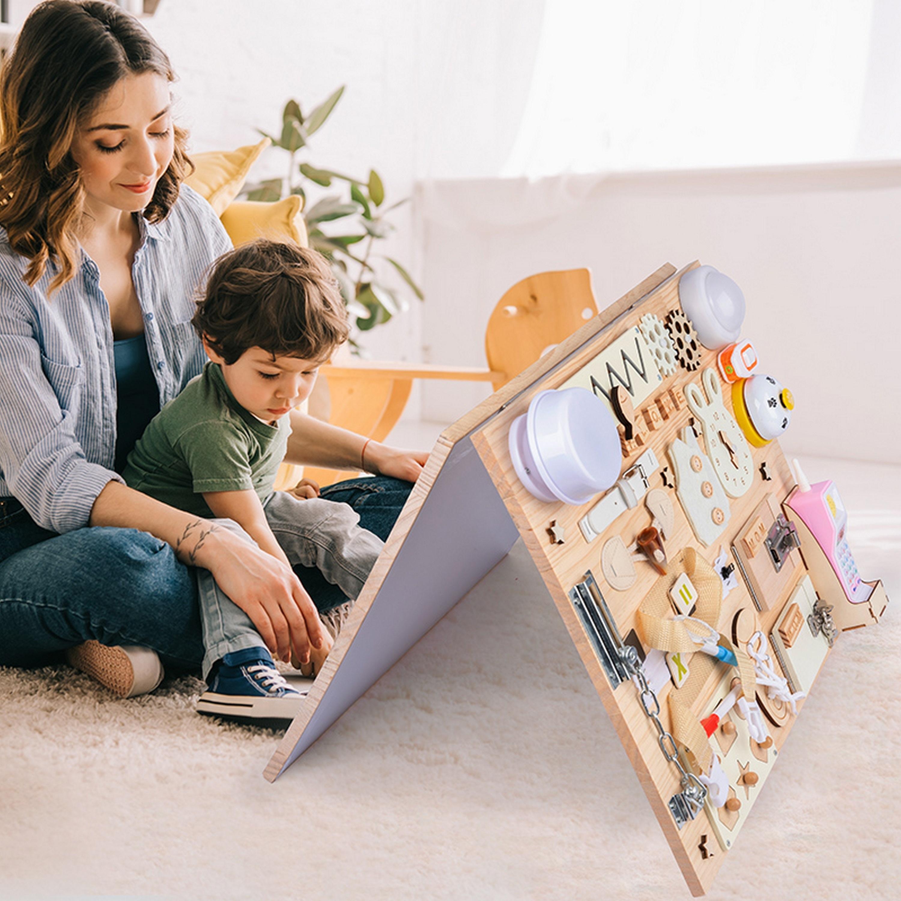 Factory Price Trixie Wooden Mood Busy Board Set-toys-babyandtoddlertoys-learningtoys-image-3