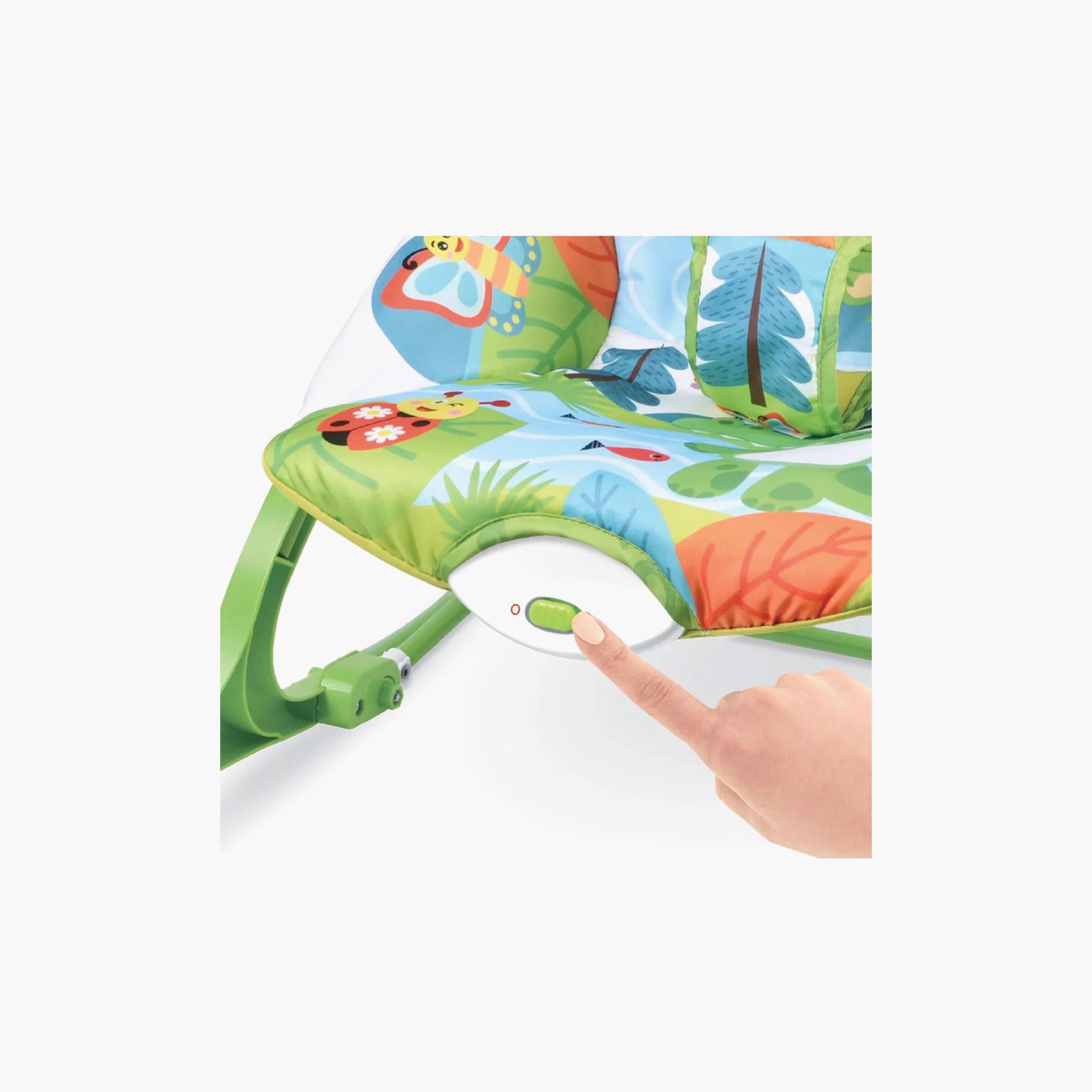 Factory Price Infant-Toddler I-Baby Rocker, Green-baby-infantactivity-rockers-image-3