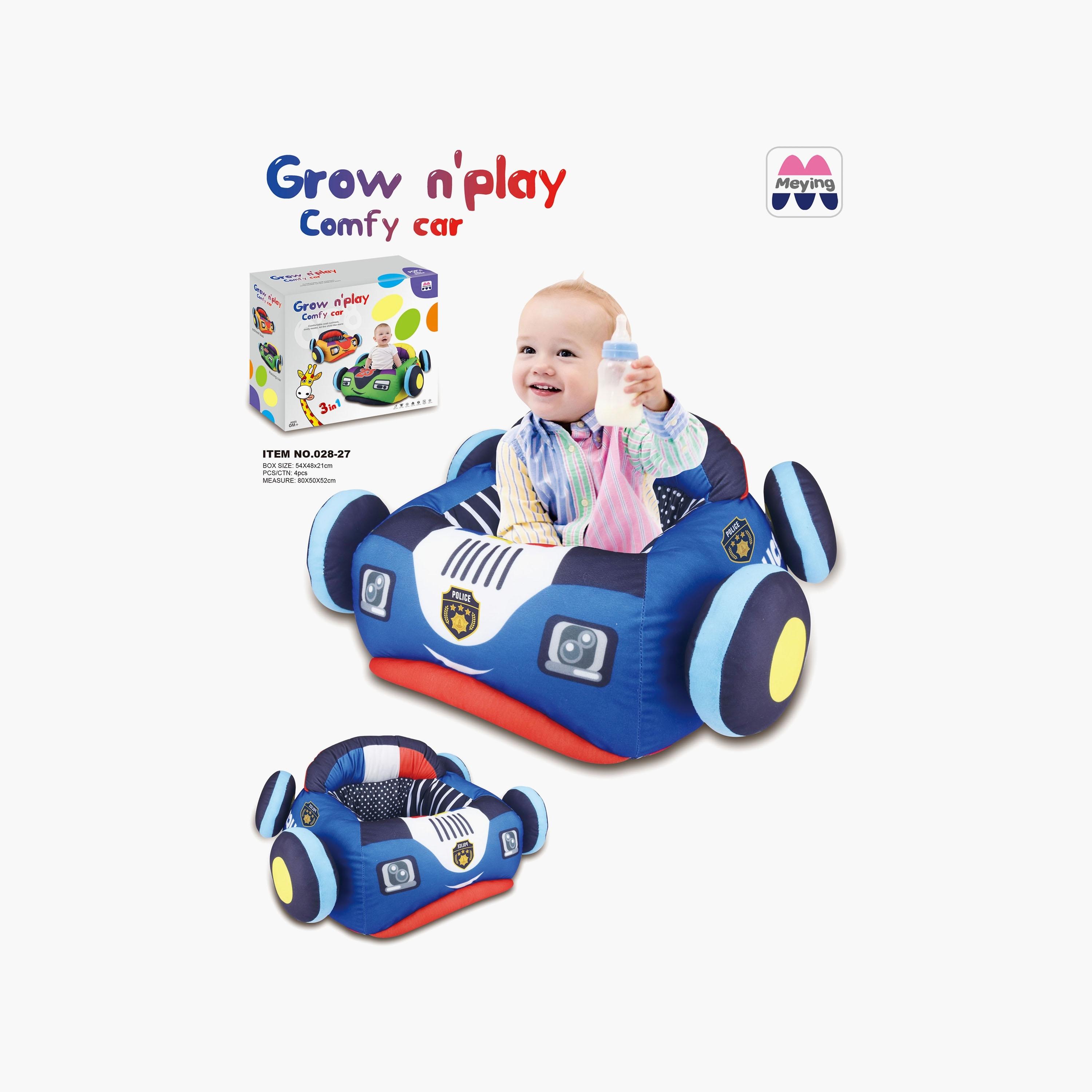 Factory Price Grow and Play Comfy Car, Blue-baby-nursery-roomdecor-image-1