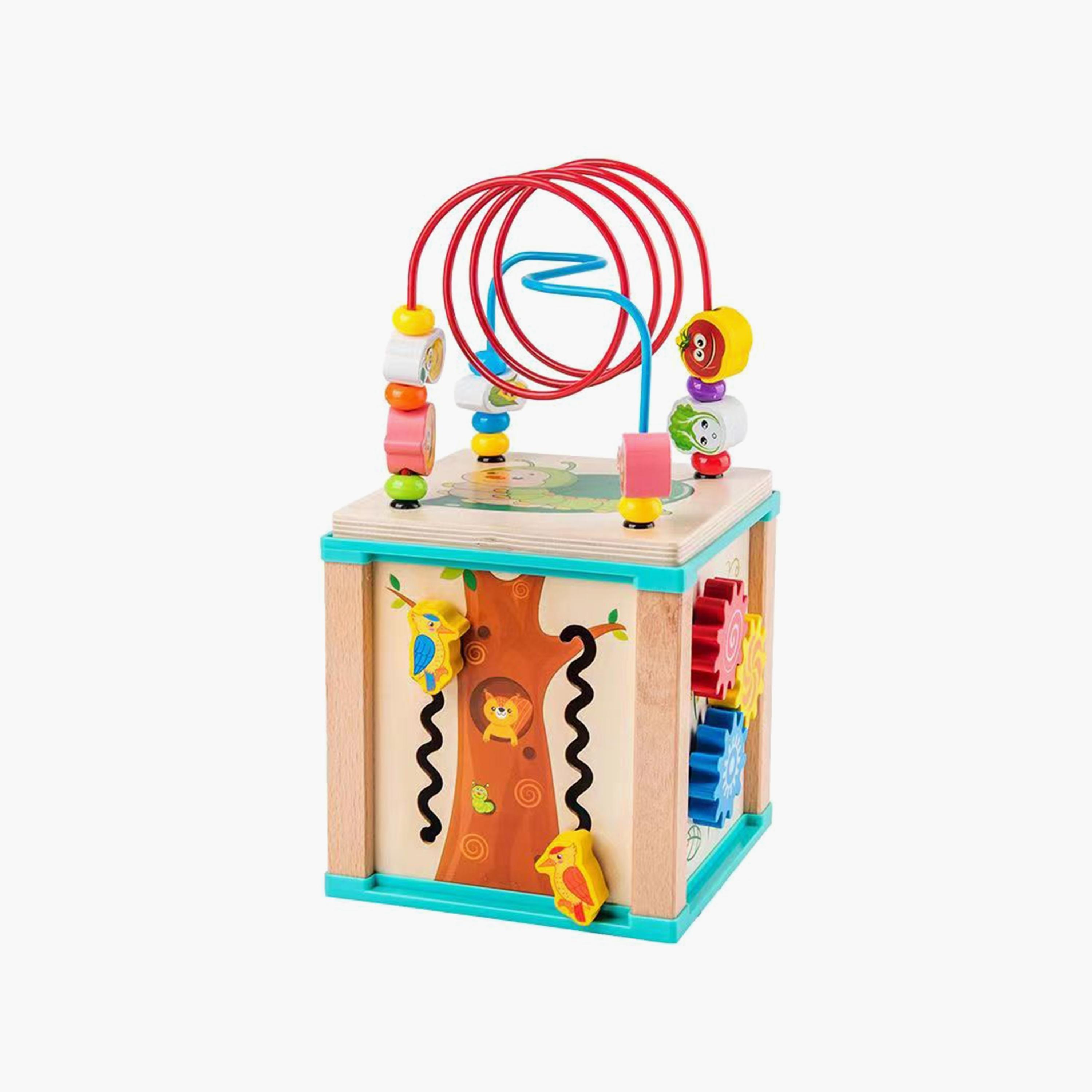 Factory Price Amory Multifunctional Puzzle Activity Cube-toys-babyandtoddlertoys-learningtoys-image-1